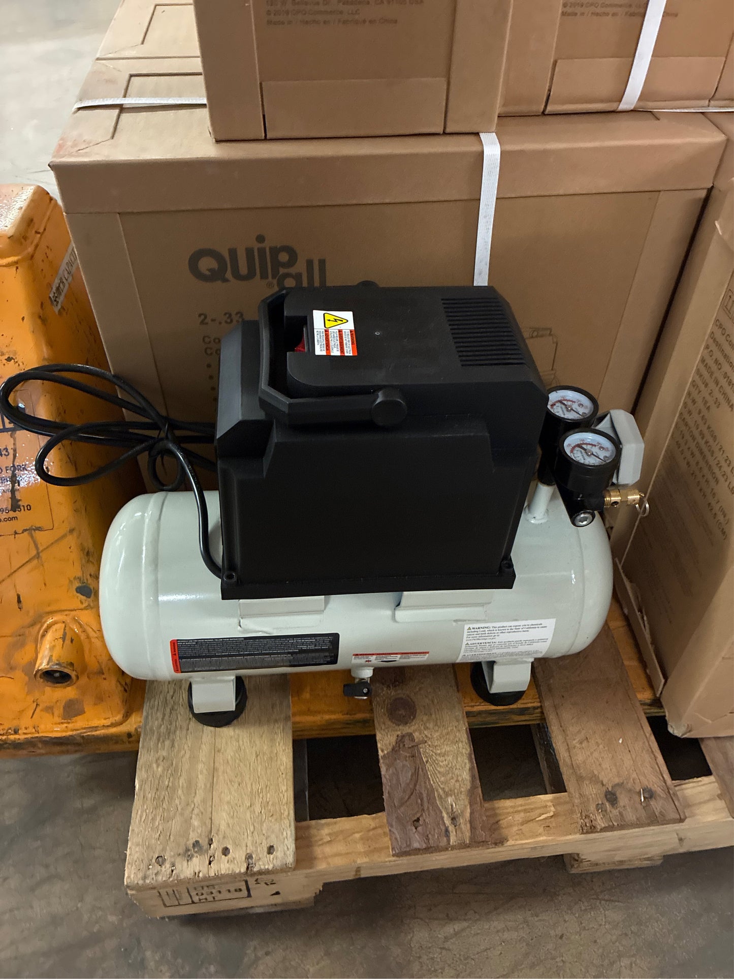 Quipall 2 2 Gallon Oil-Free Compressor