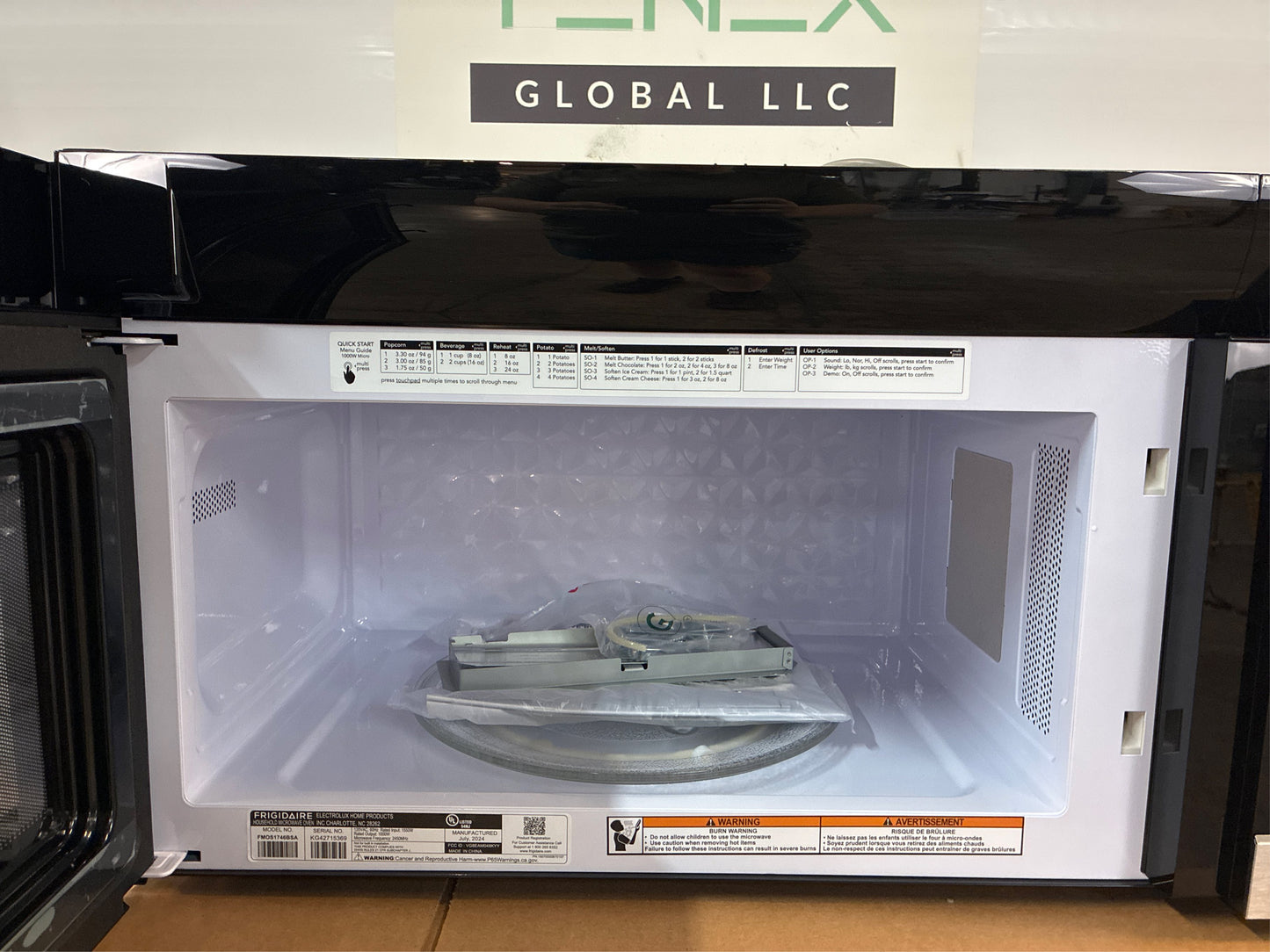 Frigidaire 30 in. OTR Microwave in Stainless Steel