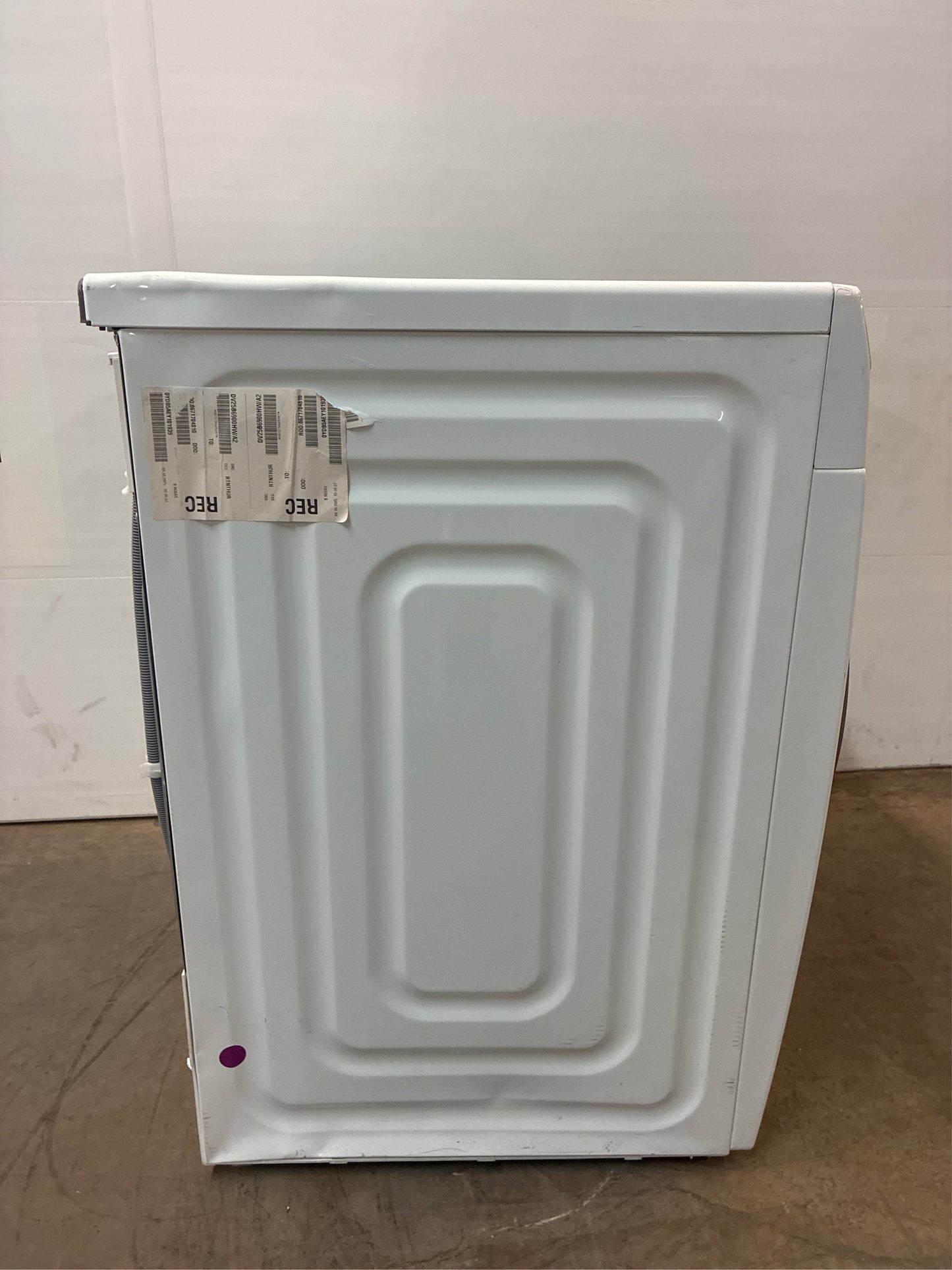 Samsung 4-cu ft Stackable Electric Dryer (White)