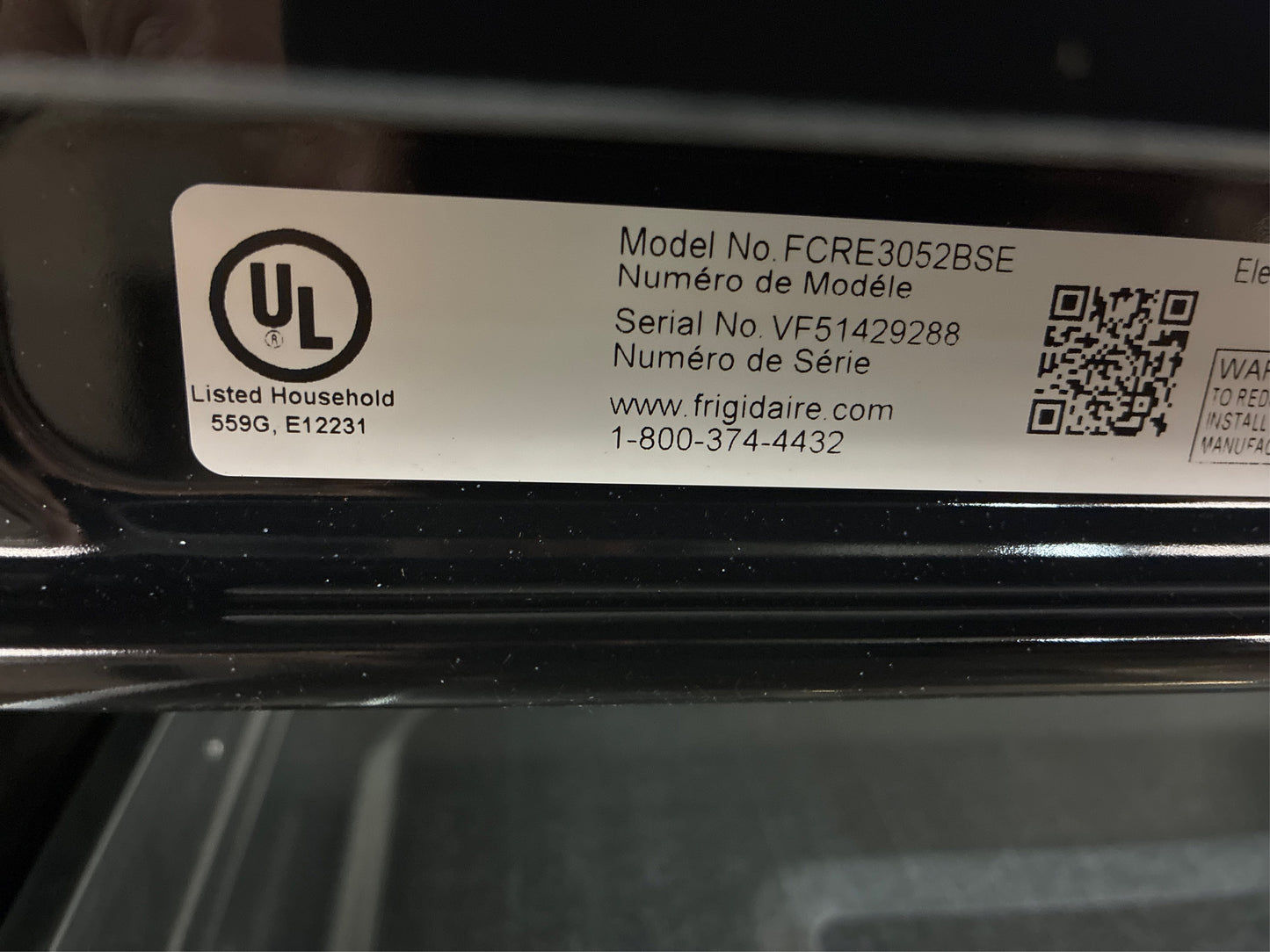 Frigidaire 30" 5.3-cu ft Electric Range