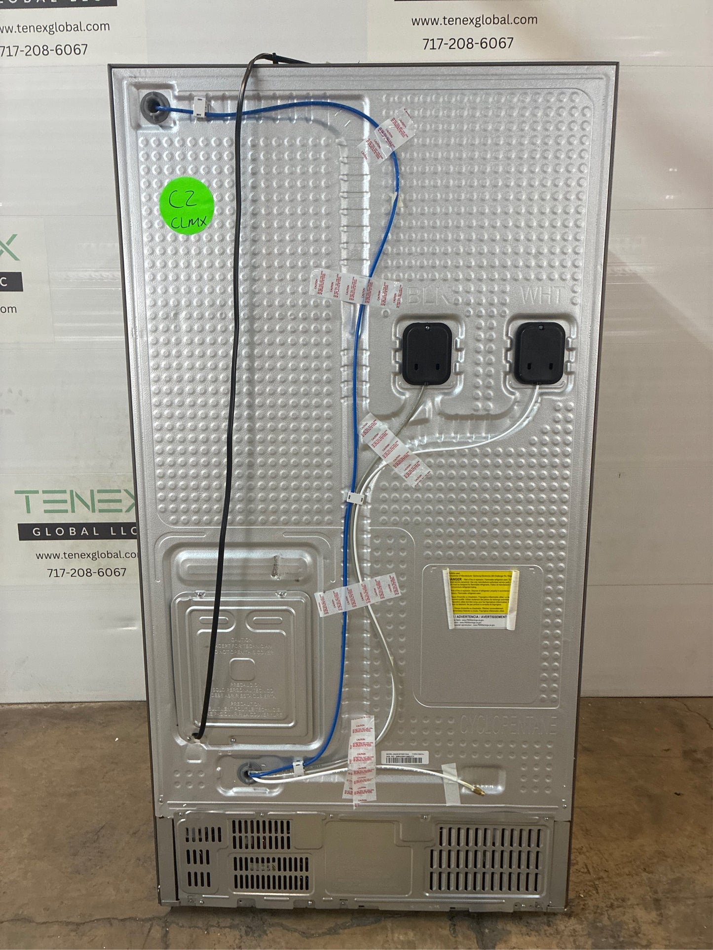 Samsung Bespoke 36" W 28 cu ft SXS Refrigerator White