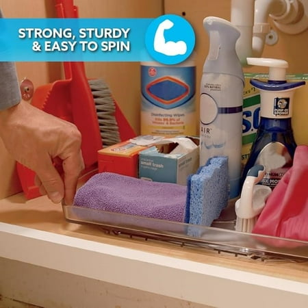SMART SPIN ROTATING REFRIGERATOR ORGANIZER