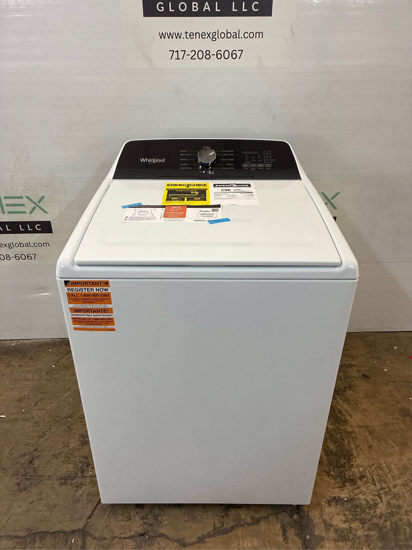 Whirlpool 4.6 cu. ft. Top Load Washer