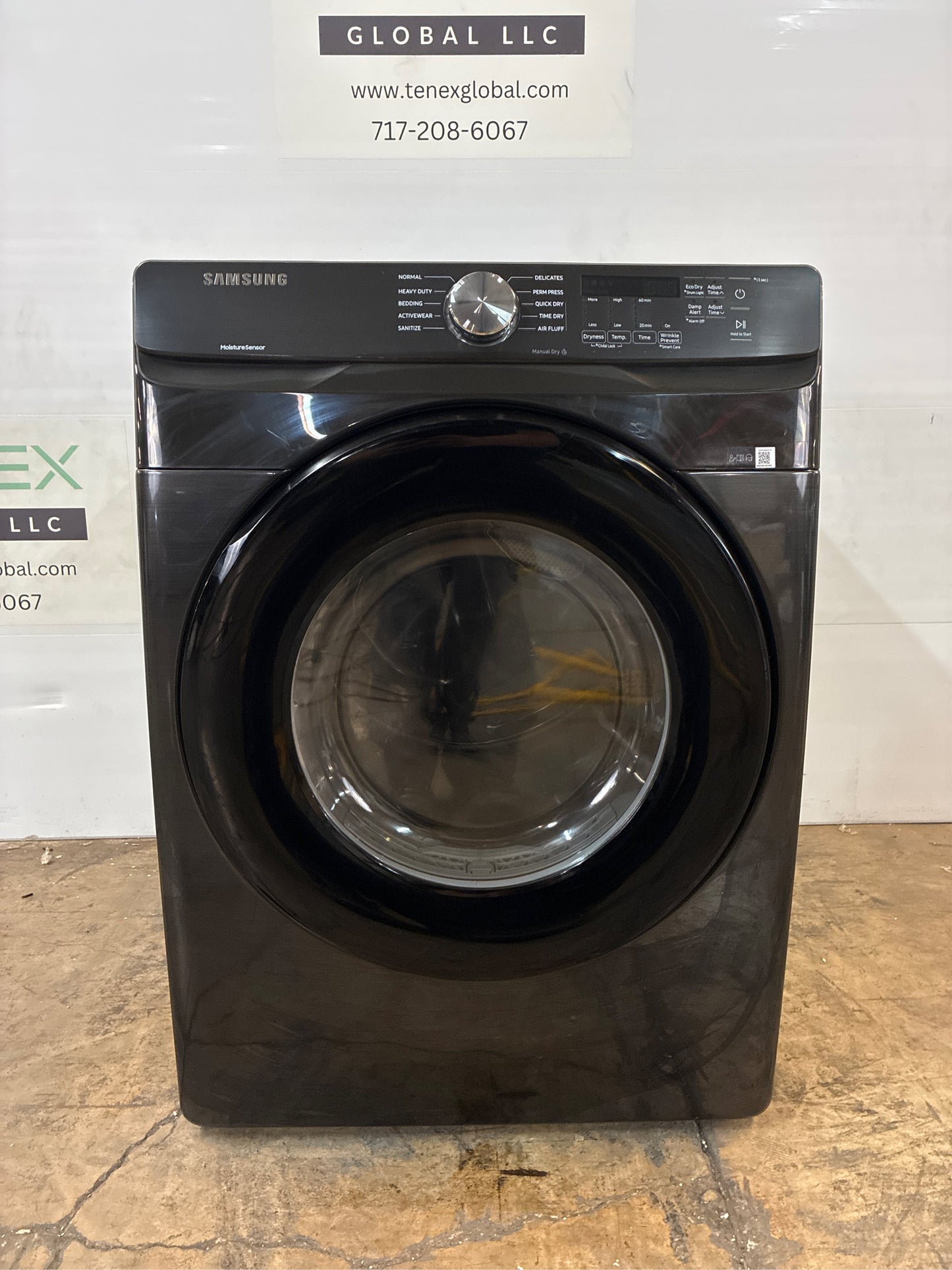 Samsung 7.5 cu. ft. Vented Electric Dryer, Black