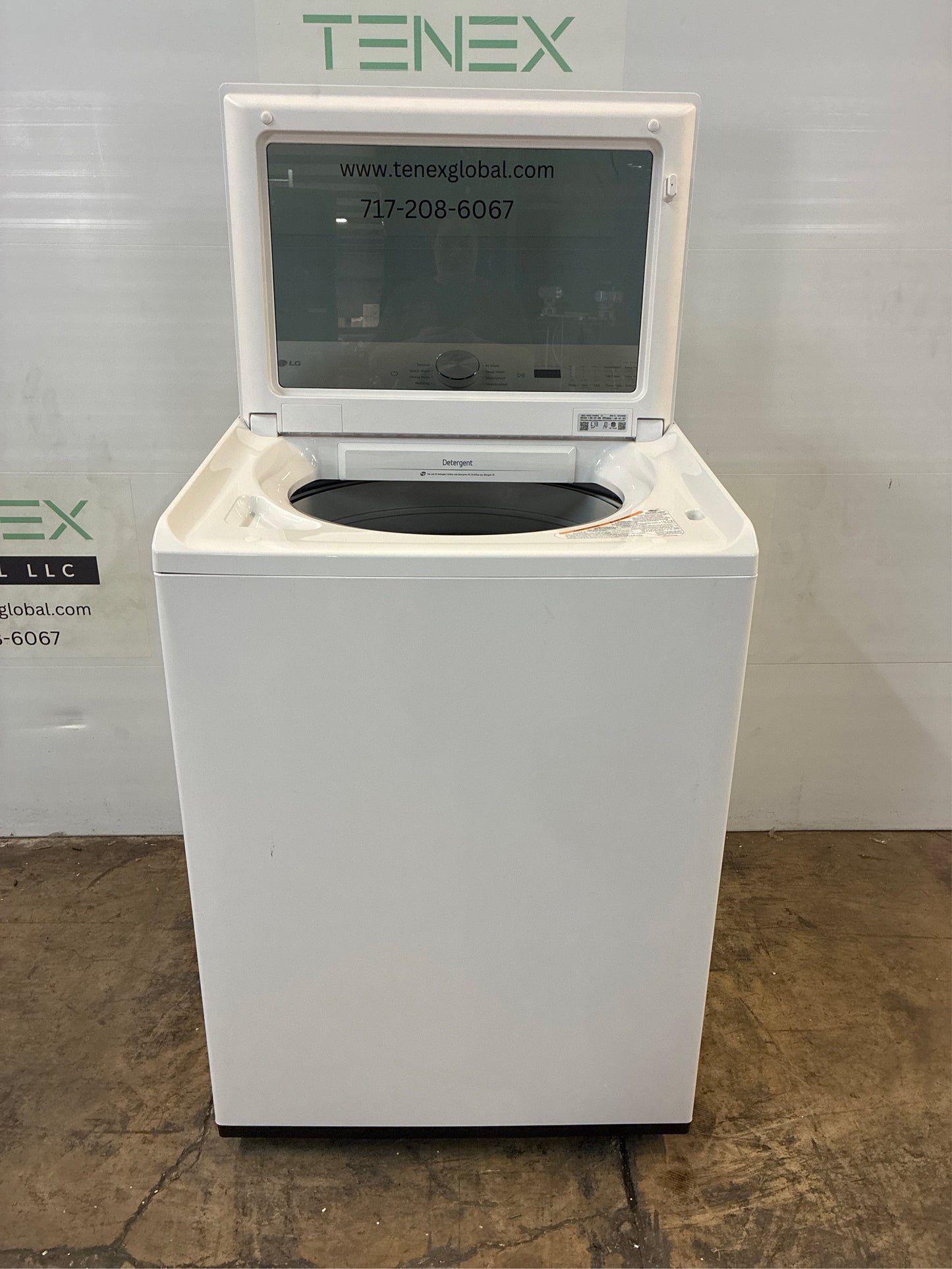 LG 5.0 cu.ft. SMART Washer in Alpine White