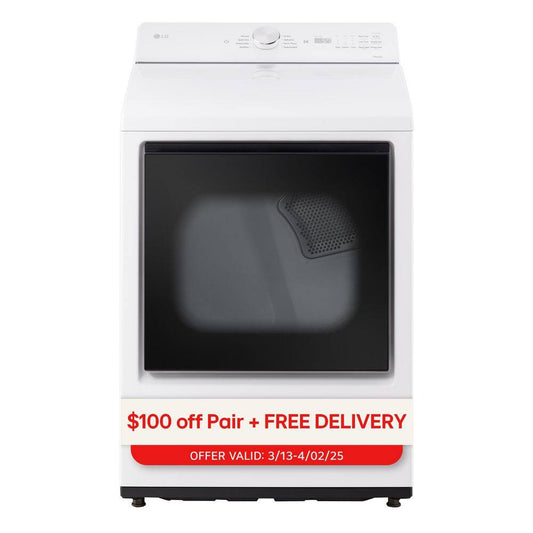 LG 7.3 cu. ft. Electric Dryer, Wi-fi Enabled