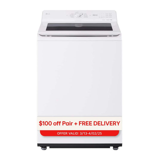 4.8 cu.ft. SMART Top Load Washer in White