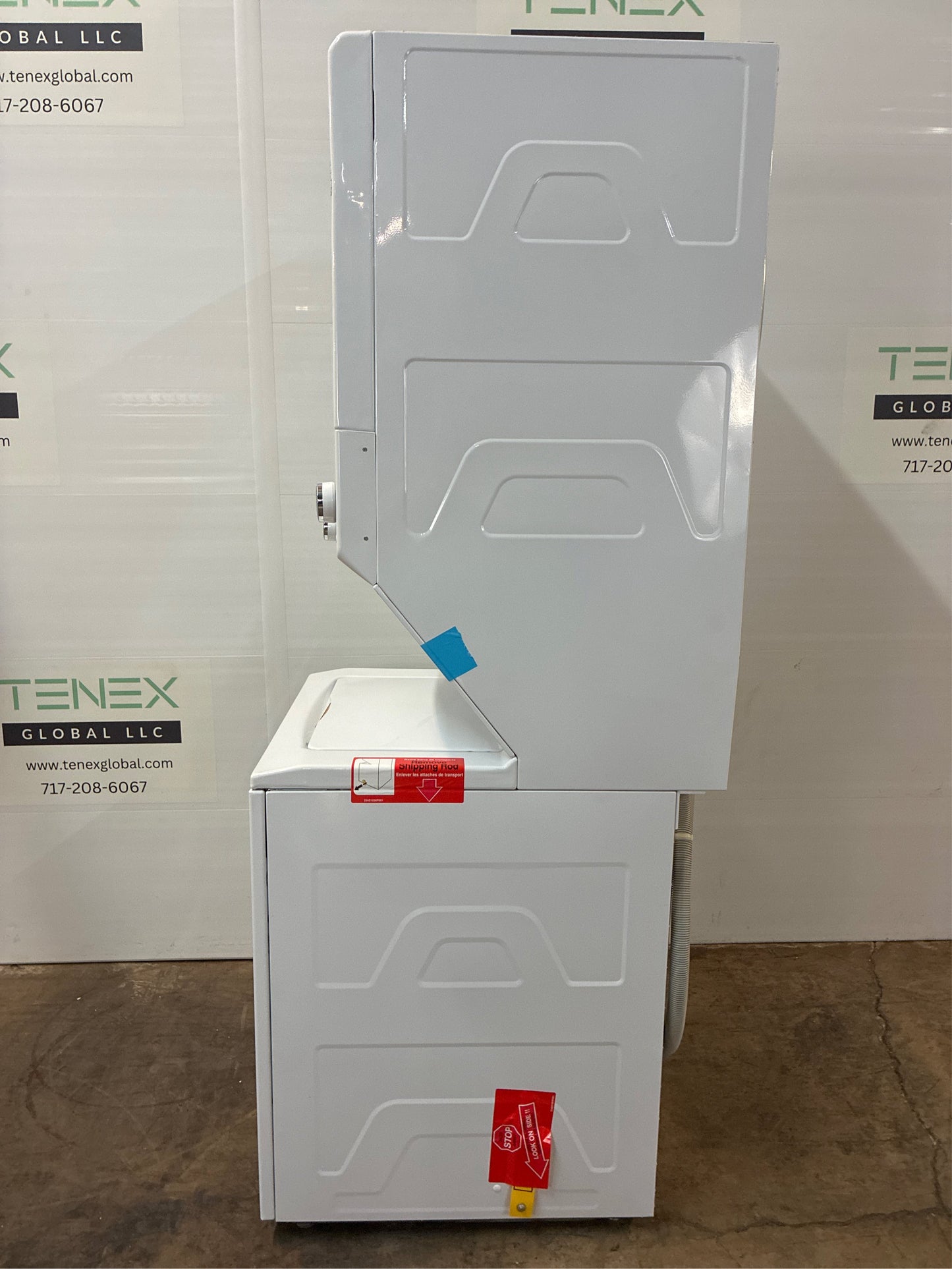 GE Stacked Laundry Center, 3.9/5.9-cu ft