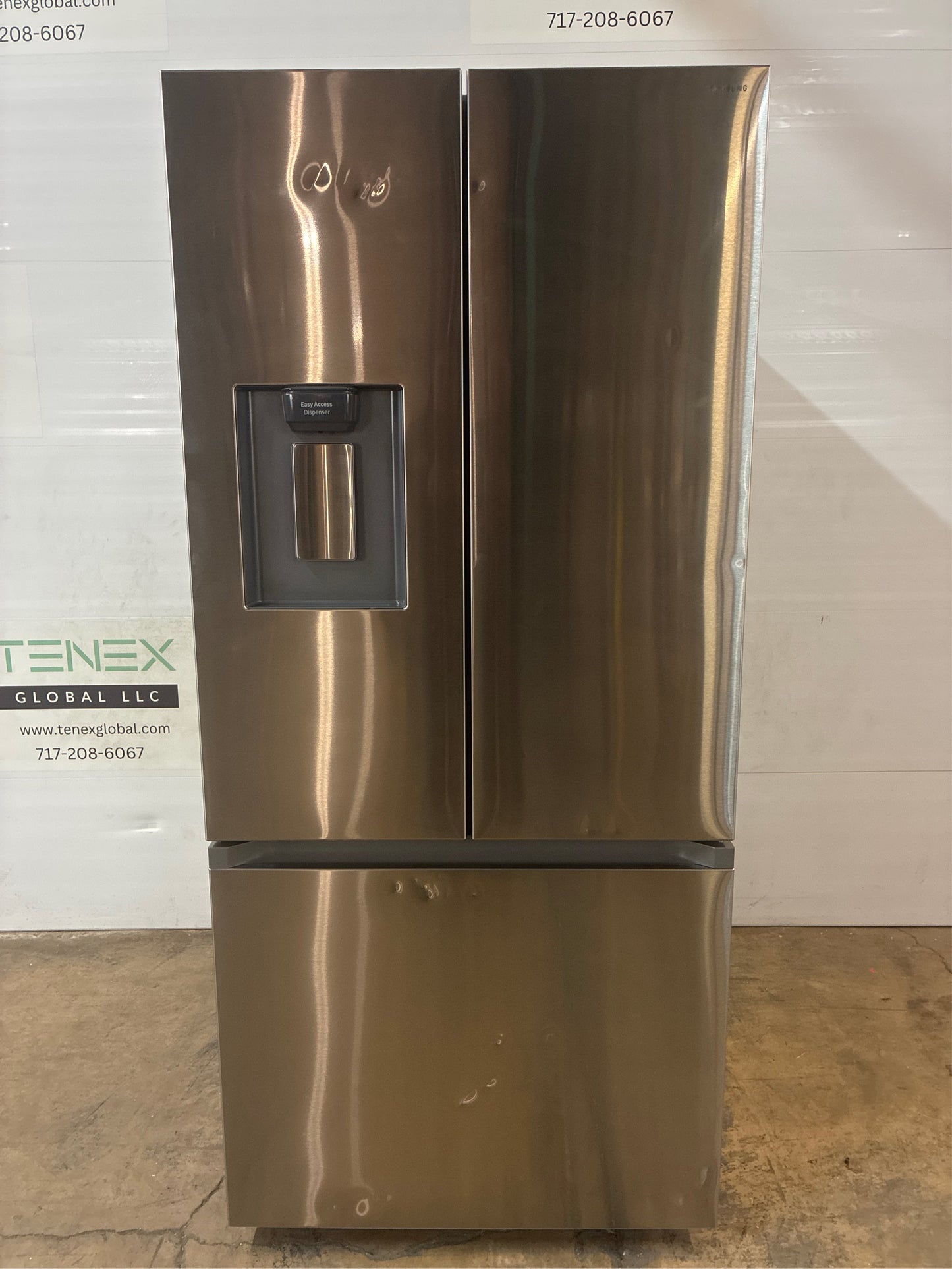 Samsung 22 cu. ft. 3-Door French Door Refrigerator, SS
