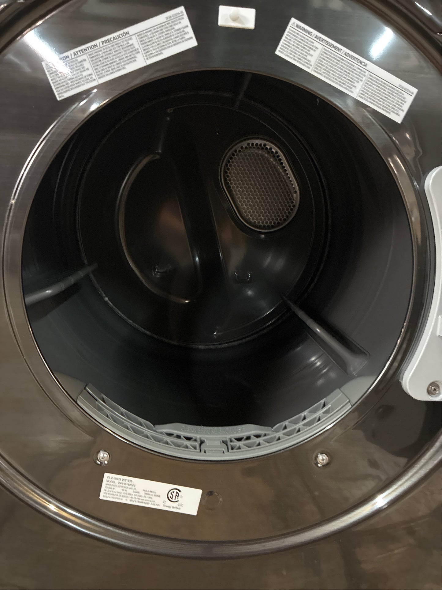 Samsung 7.5 cu. ft. Vented Electric Dryer, Black