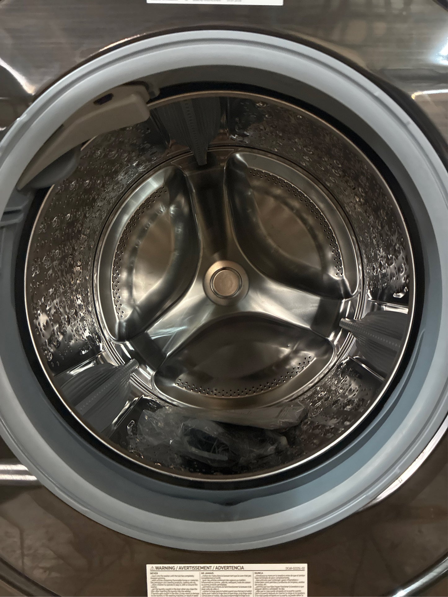 Samsung 4.5 cu ft. Front Load Washer, Brushed Black