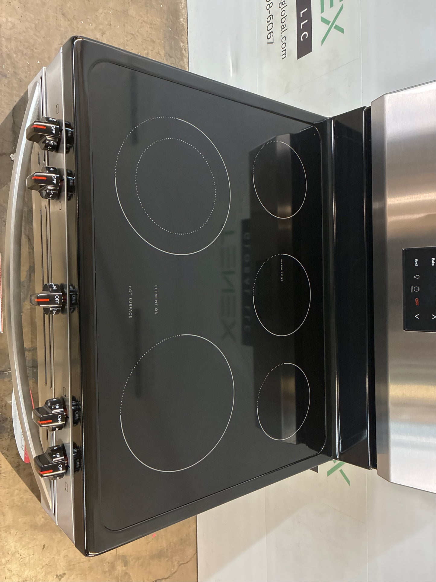 Frigidaire 30 in, Electric Range, 5 Burners, Stainless