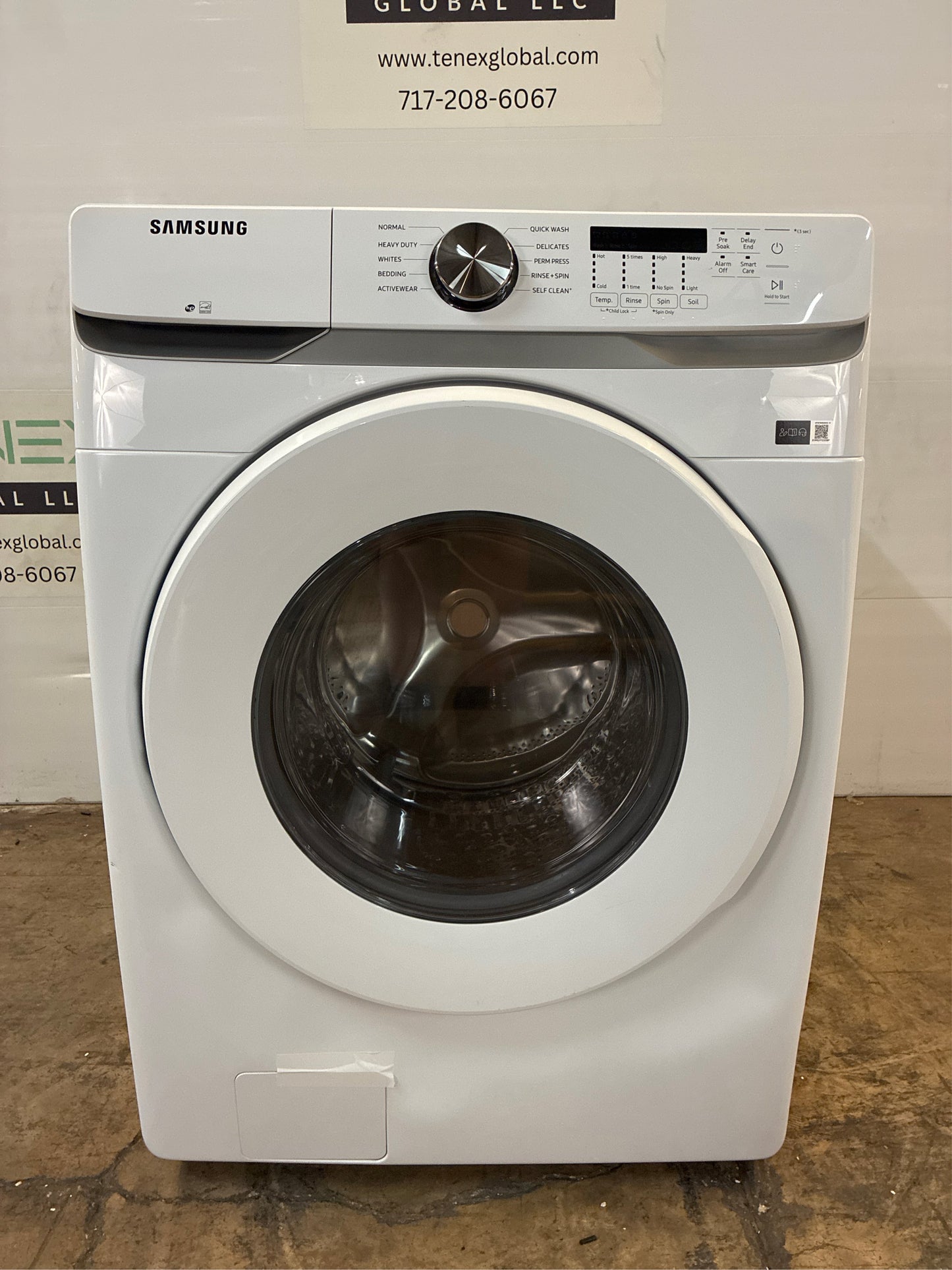 Samsung 4.5 cu. ft. Front Load Washer, White
