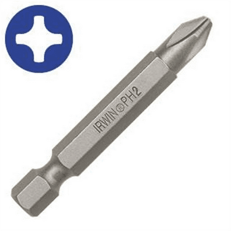 Irwin Power Bit No. 2 Phillips 1/4 in. Hex