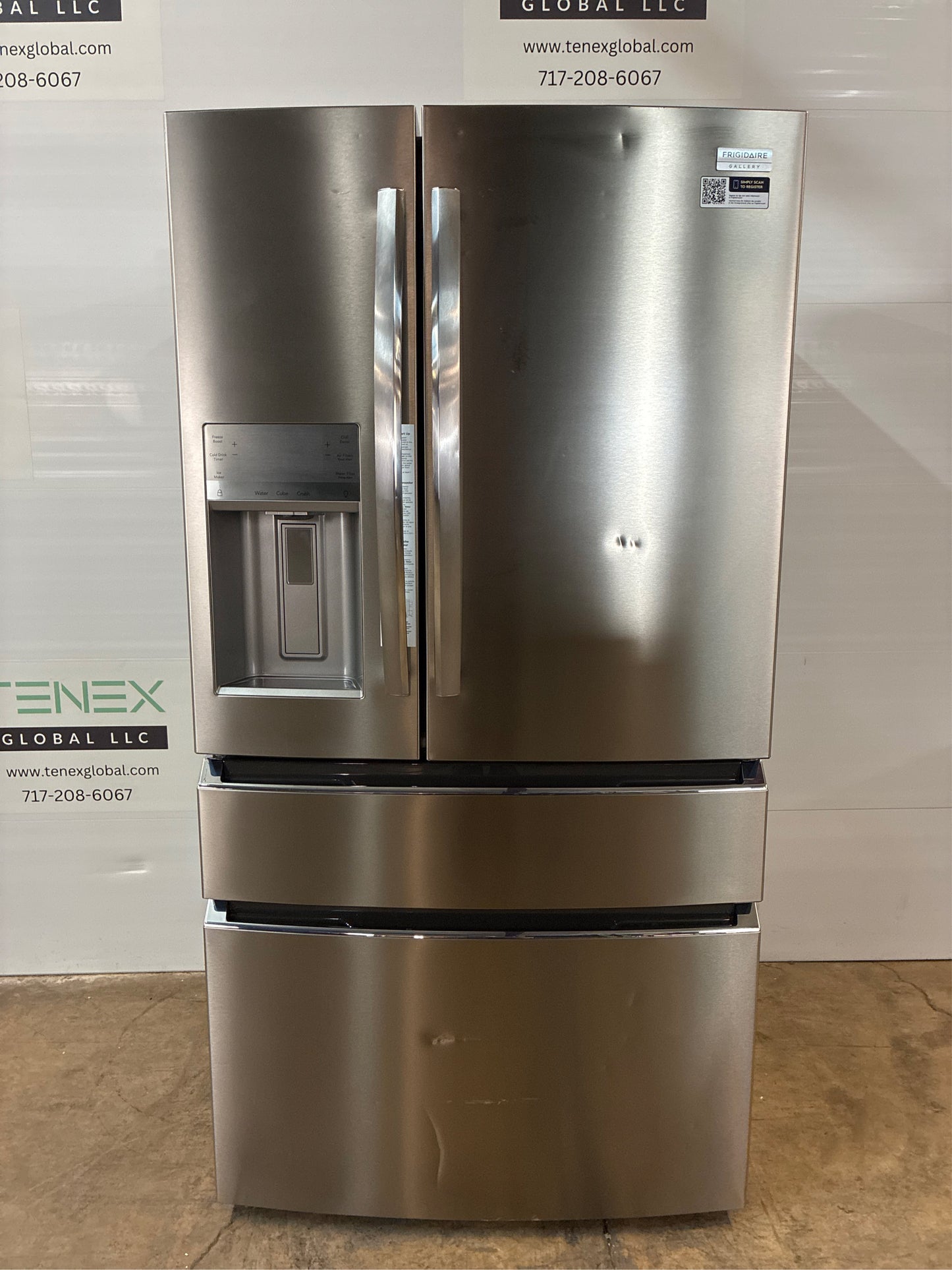 Frigidaire 21.5-cu ft 4-Door French Door Refrigerator