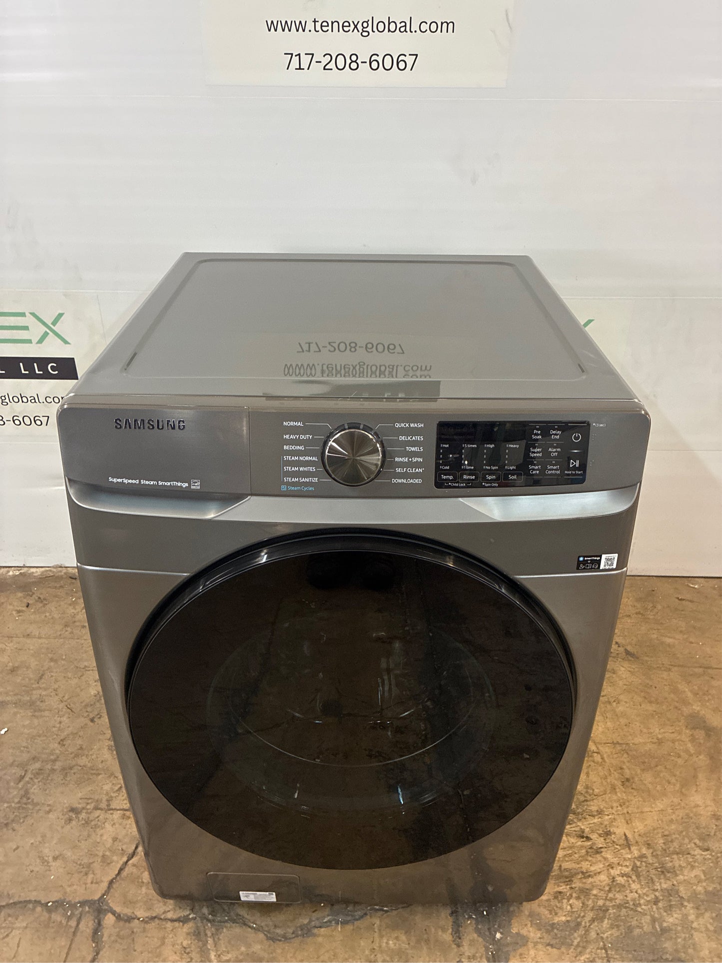 Samsung 4.5 cu. ft. Front Load Washer, Platinum