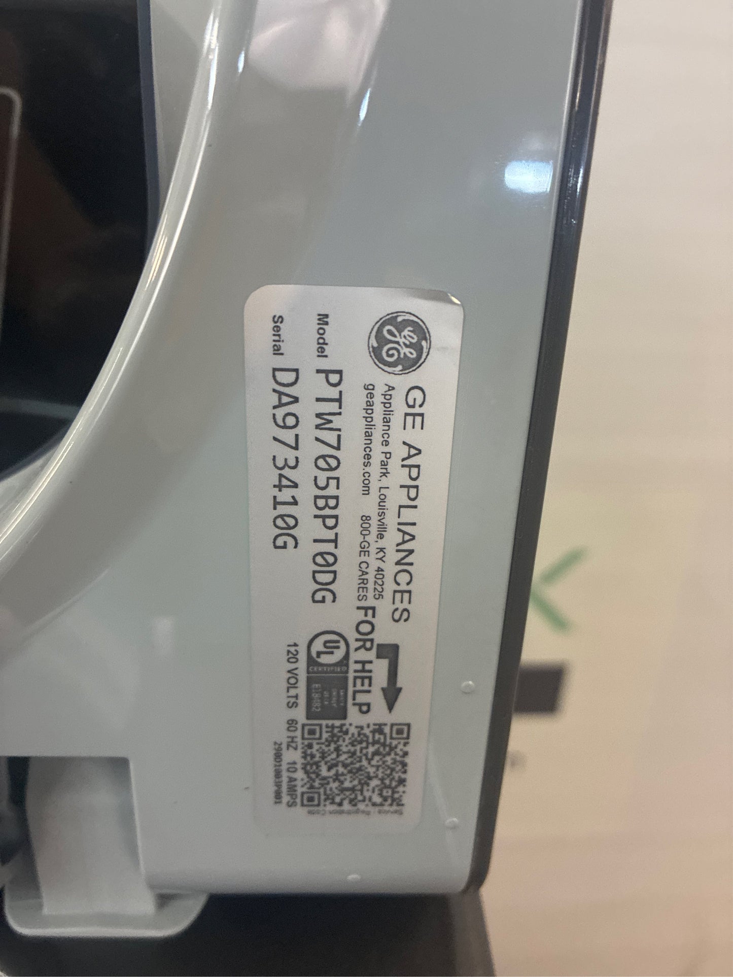 GE Profile 5.3-cu ft Washer (Diamond Gray)