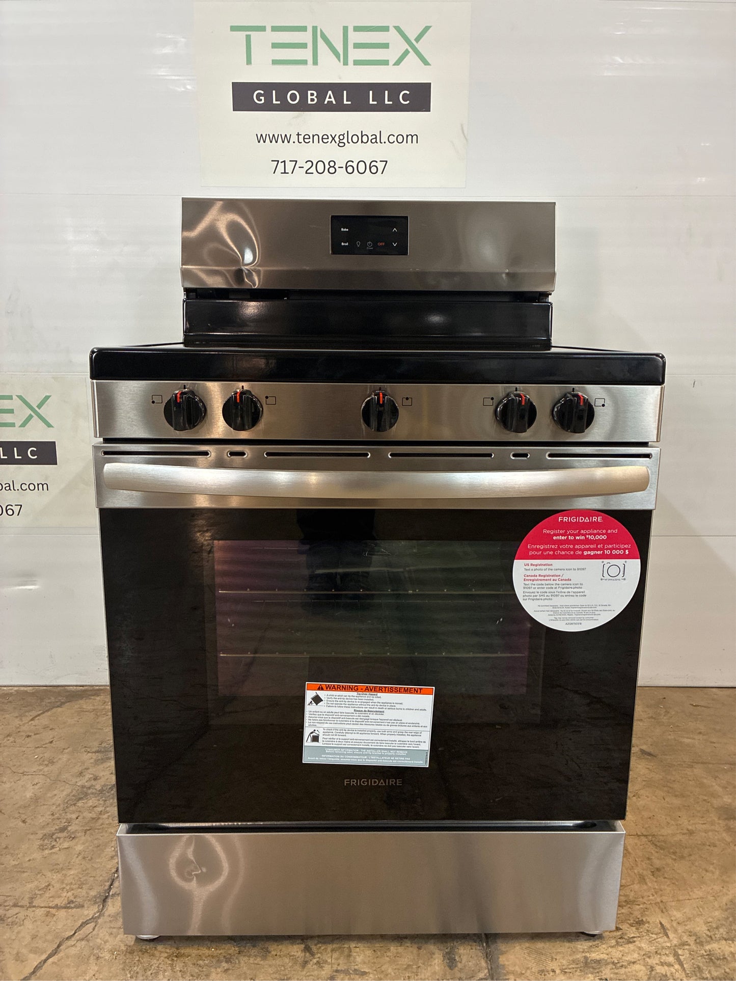 Frigidaire 30 in. Freestanding Electric Range Steel