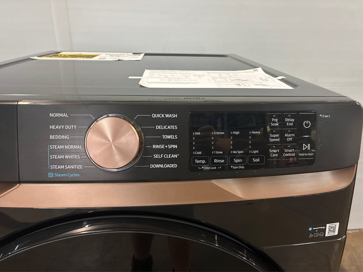 Samsung 5-cu ft Smart Front-Load Washer