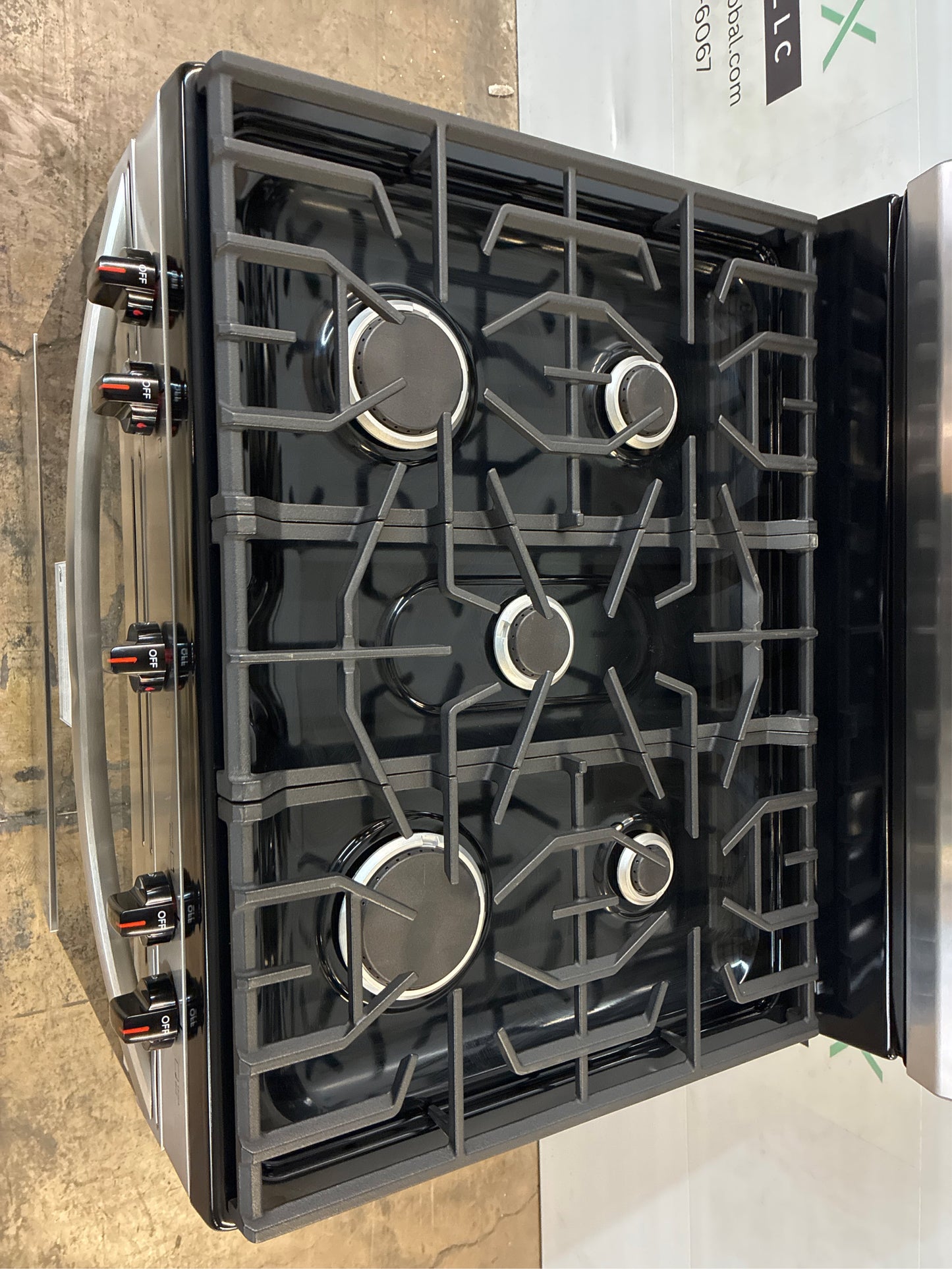 Frigidaire - 30 5-Burner Gas Range, SS