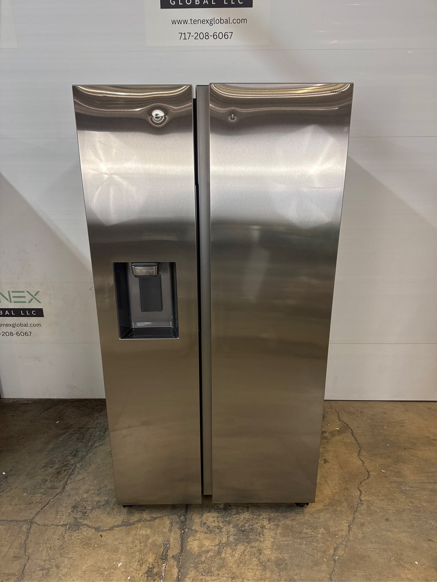 Samsung 36 Side-by-Side Refrigerator, 27.4 cu.ft., SS