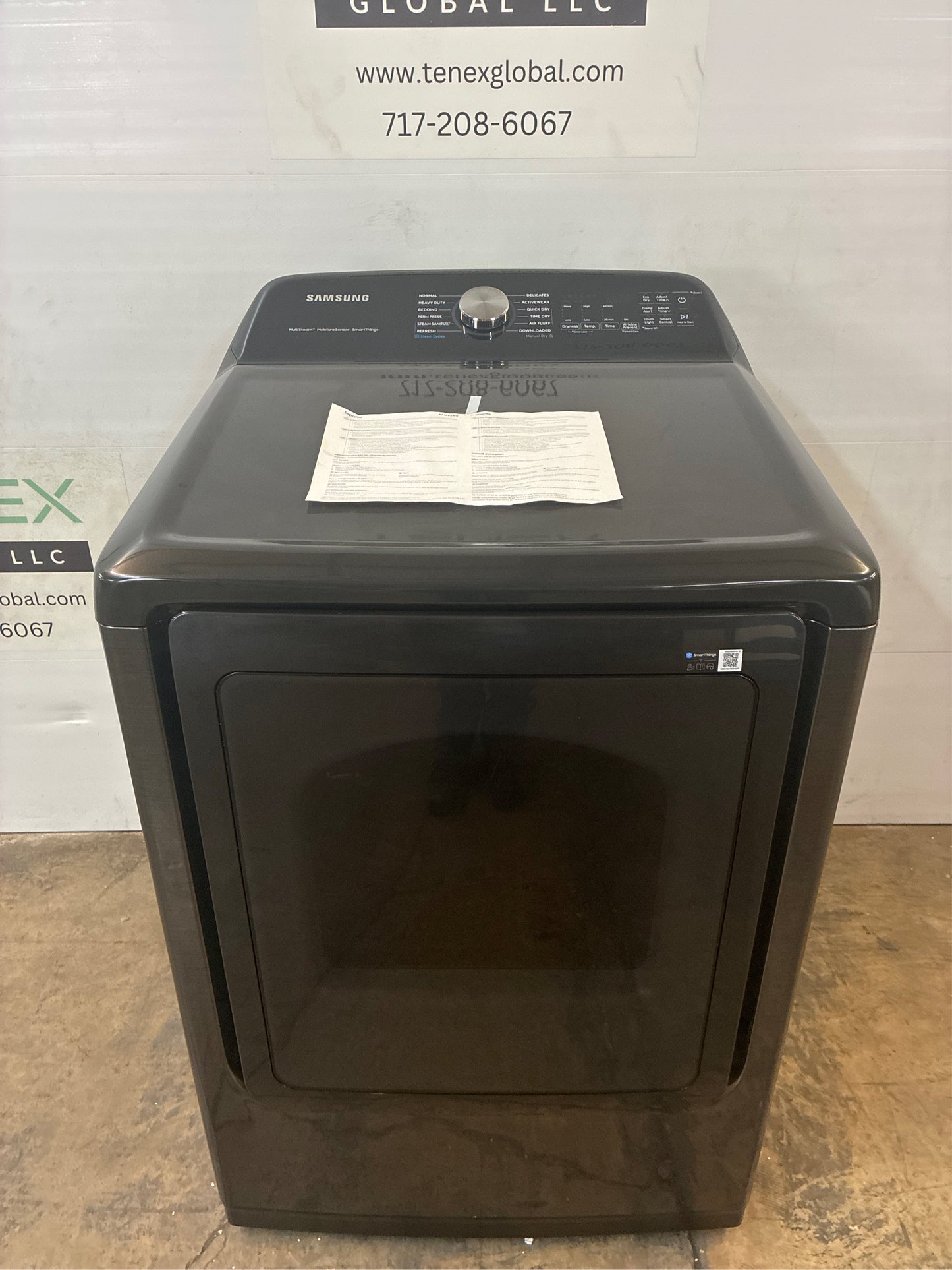 Samsung 7.4 cu. ft. Smart Vented Dryer with Steam