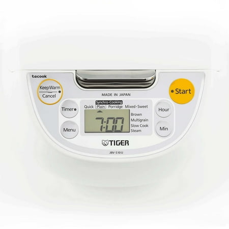 Tiger 5.5-Cup Electric Rice Cooker, Warmer