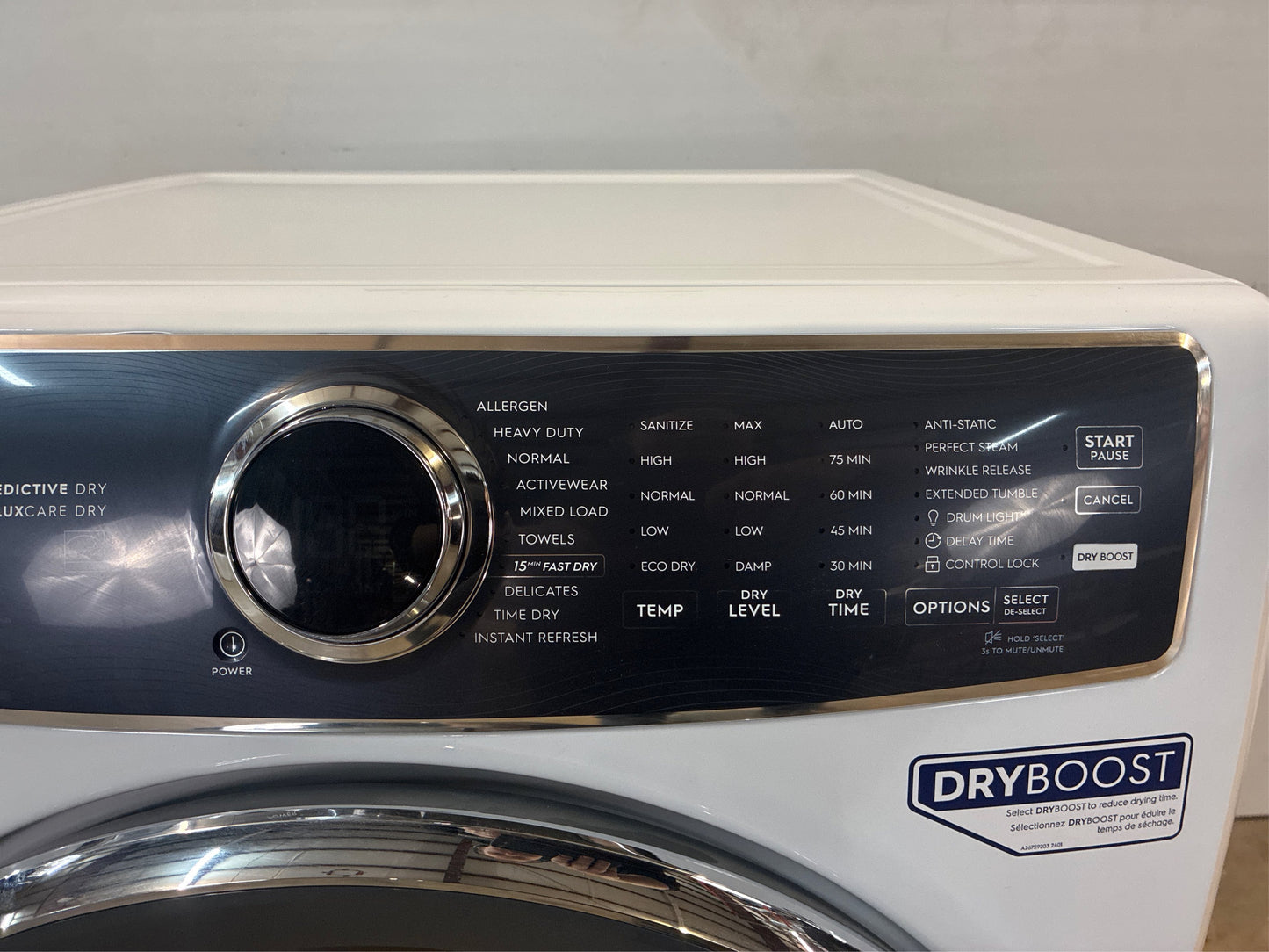 Electrolux 8 cu ft Vent Front-Load Electric Dryer, White