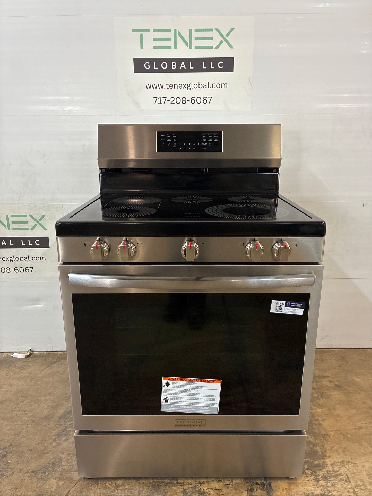 Samsung Gallery 30" 5-Burner Freestanding Electric Range