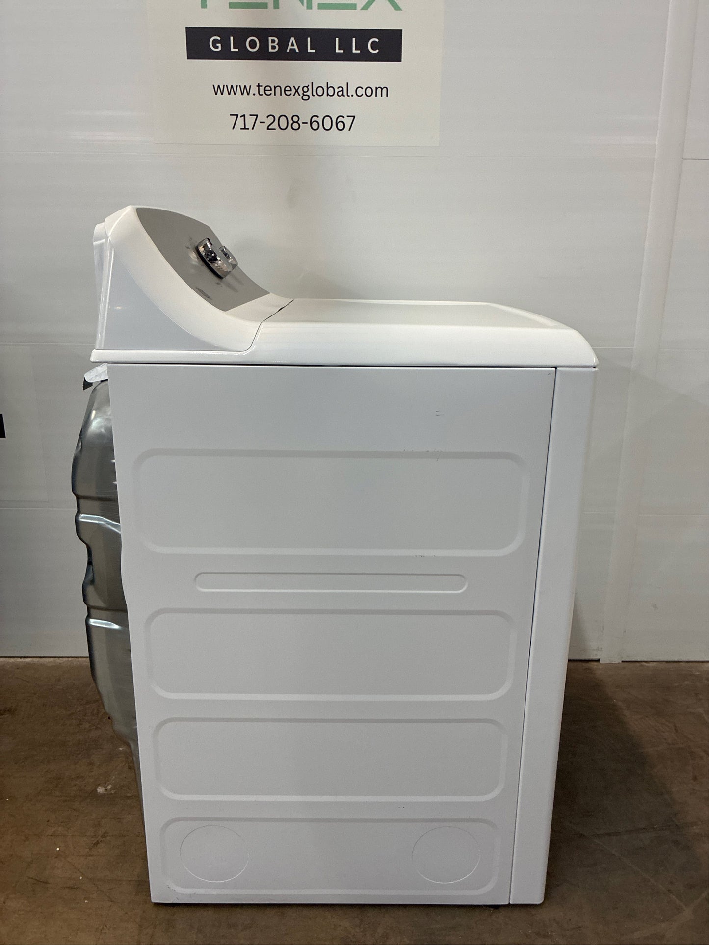 GE 7.2-cu ft Vented Electric Dryer (White)