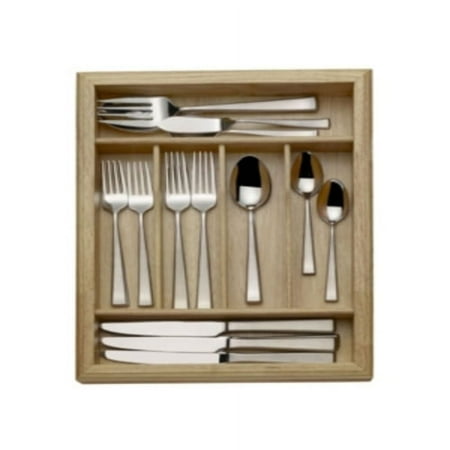 Mikasa Essex Satin 65-Piece Flatware Set