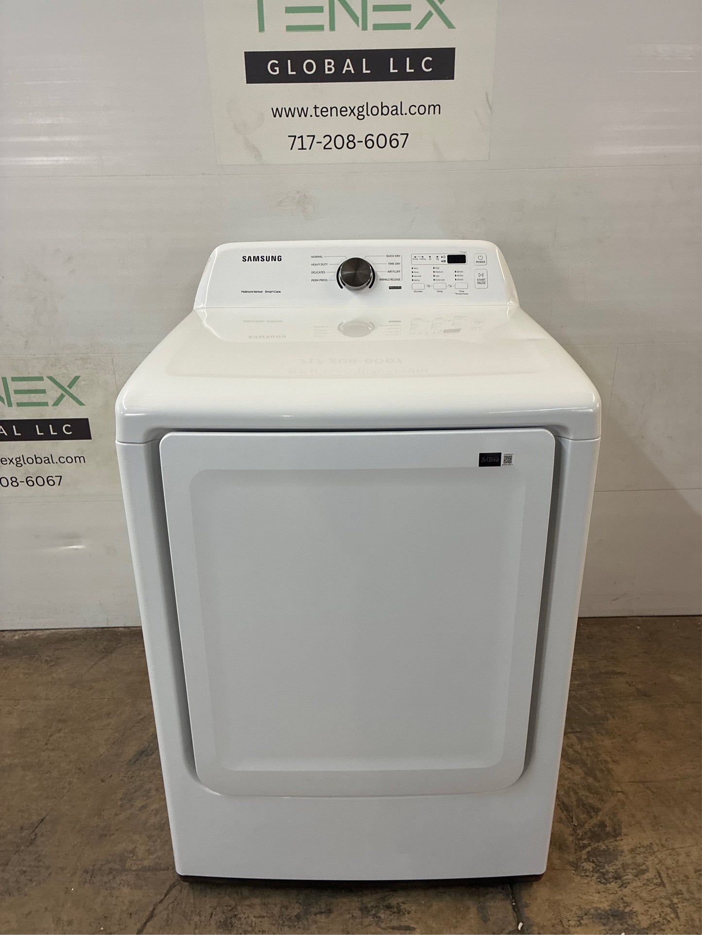 Samsung 7.2 cu.ft-Vented Electric Dryer White