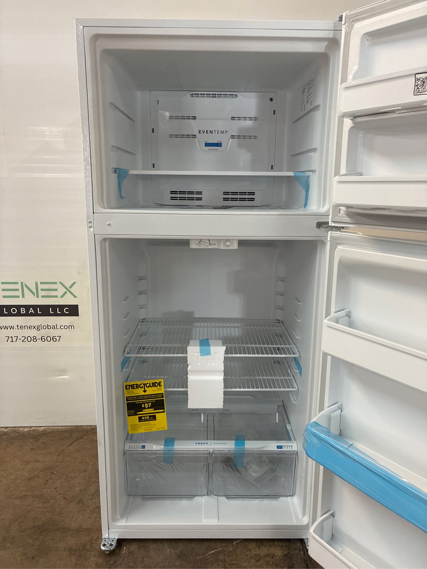 18.2 cu. ft. Top Freezer Refrigerator in White