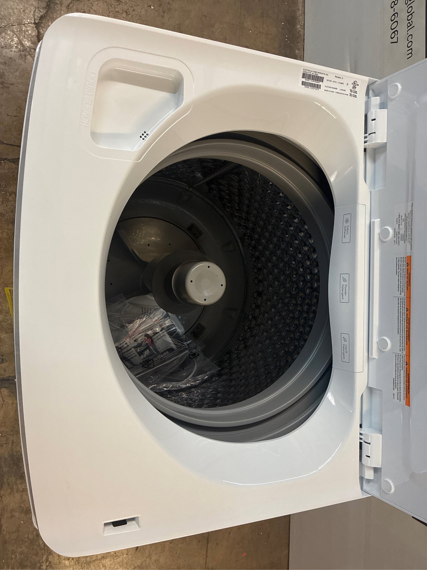 Frigidaire 4.1 Cu. Ft. Top Load Washer in White