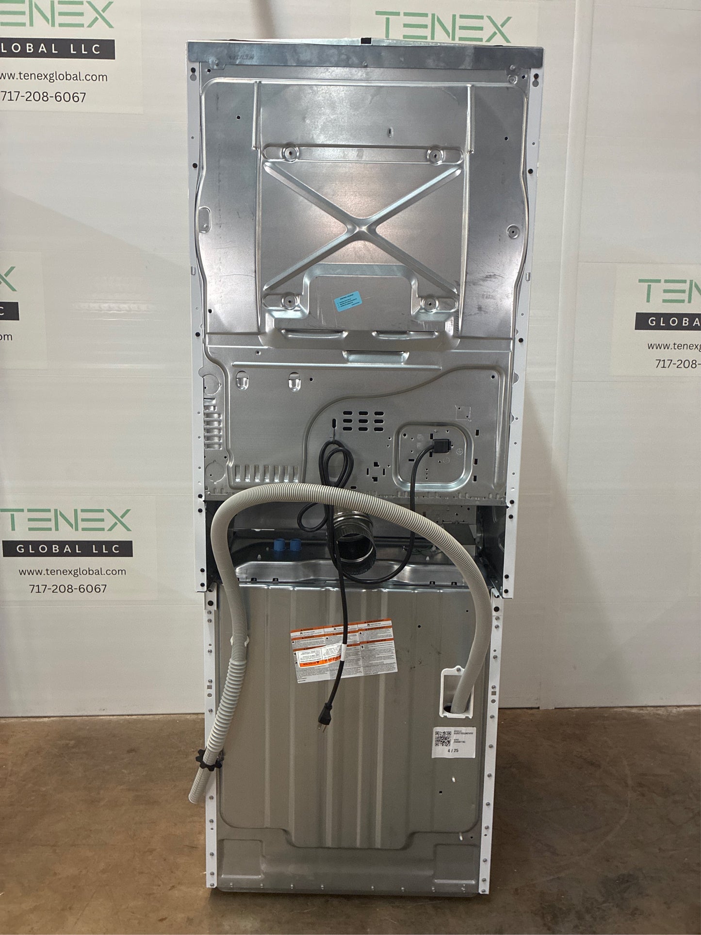 3.8 cu. ft Washer 5.9 Gas Dryer White