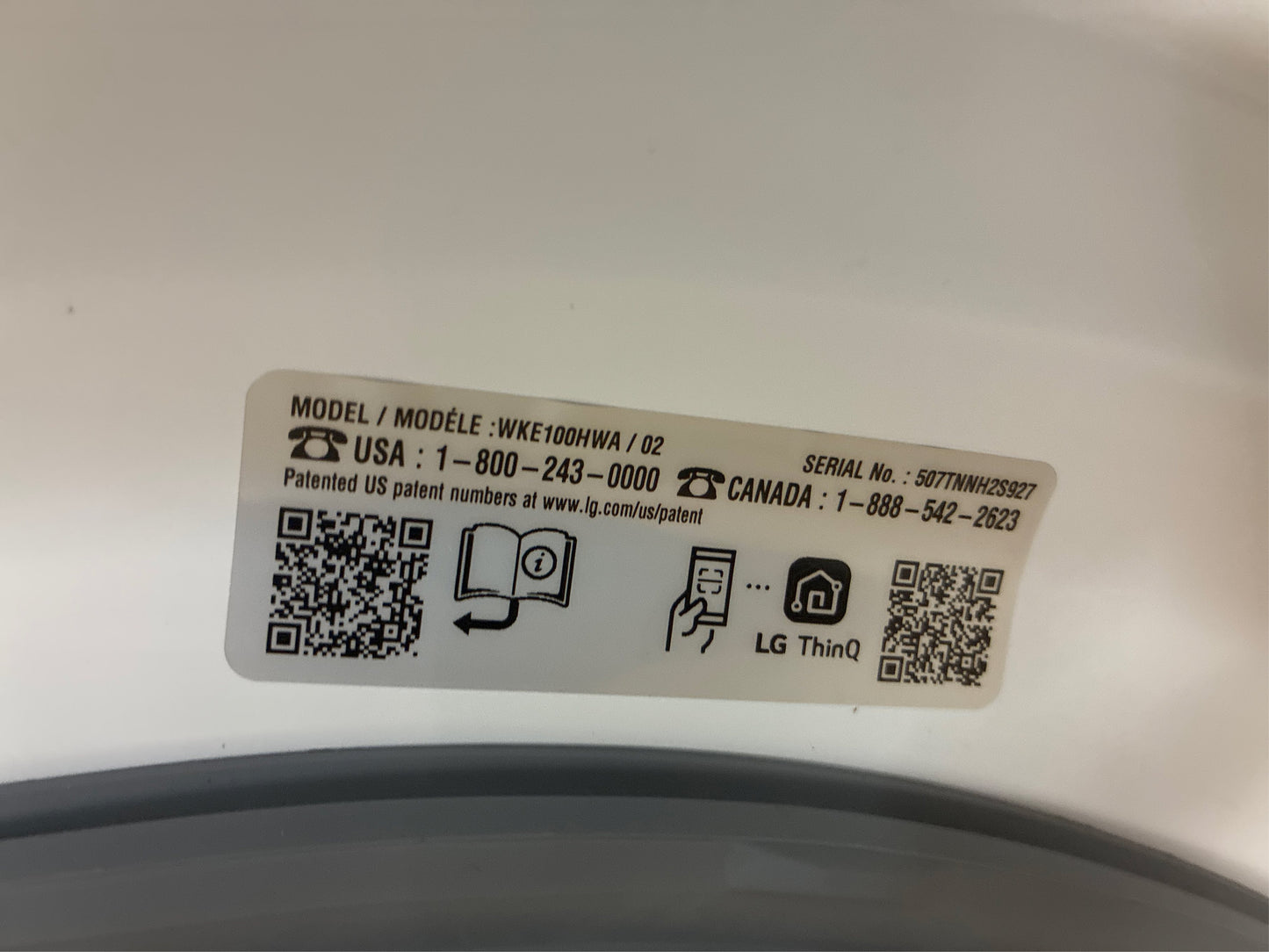 LG WashTower Stacked SMART Laundry Center