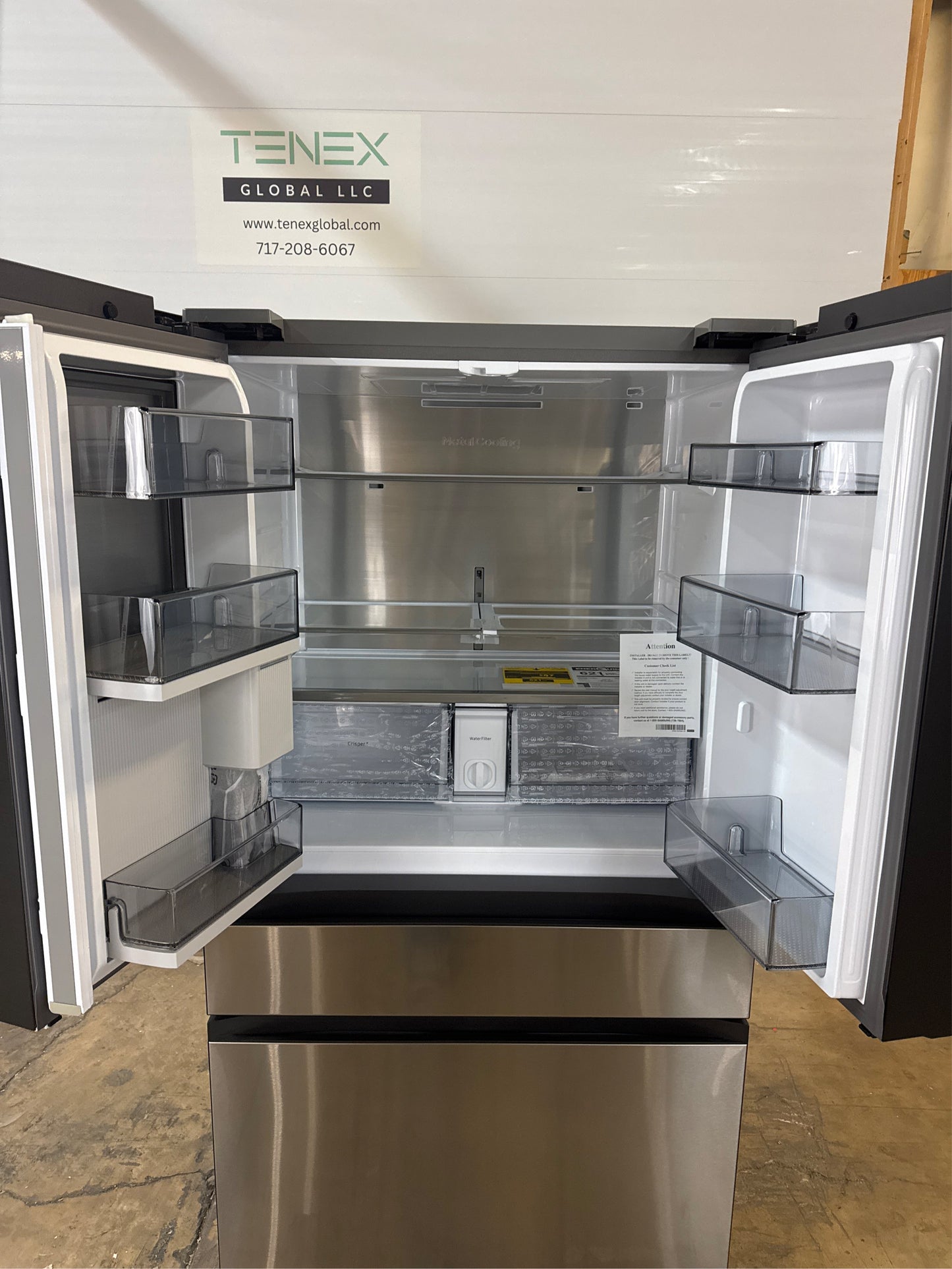 Bespoke 23 cu. ft. 4-Door French Door Samsung Refrigerator
