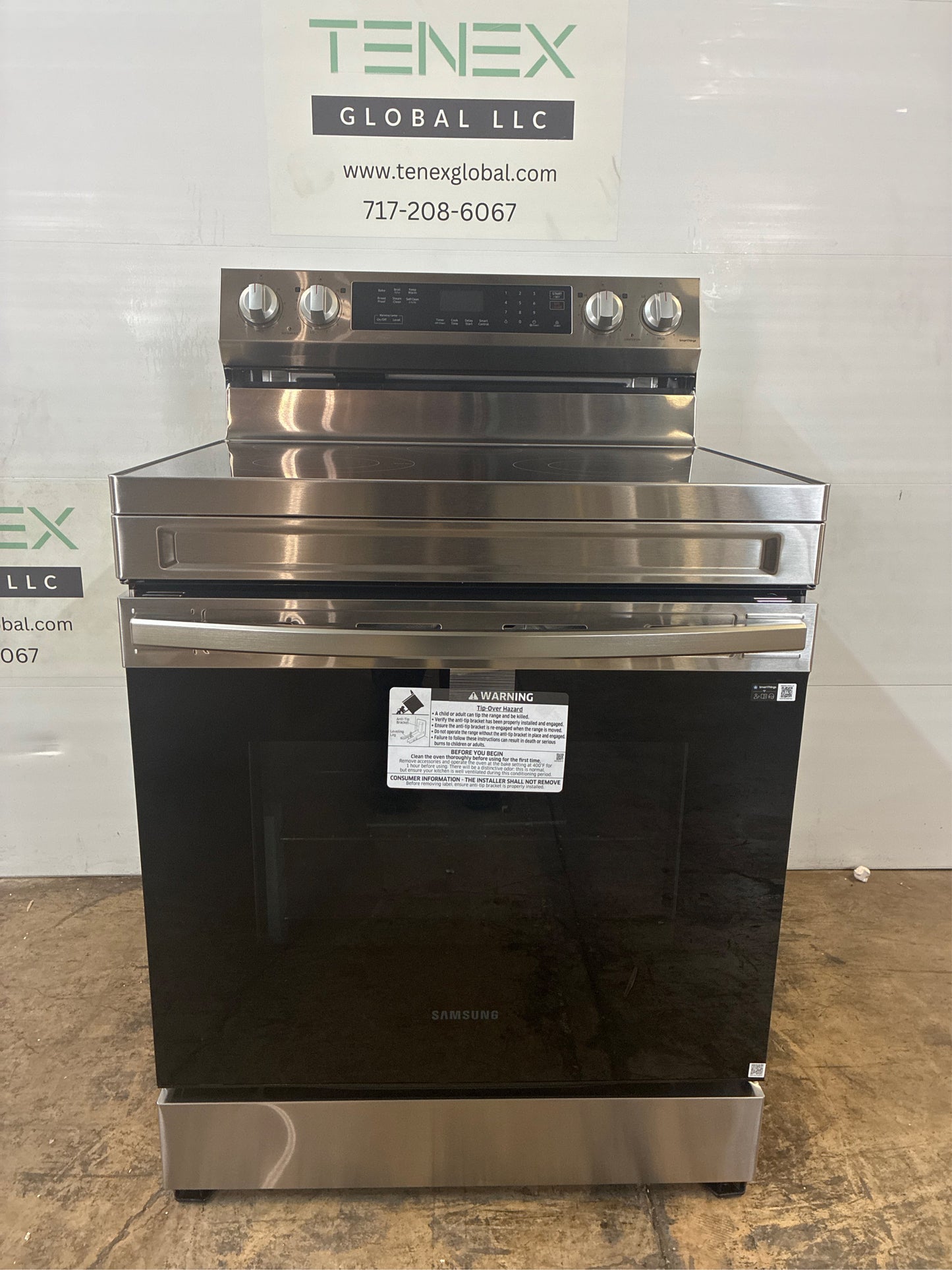 Samsung 6.3 cuft 5-Burner Electric Range