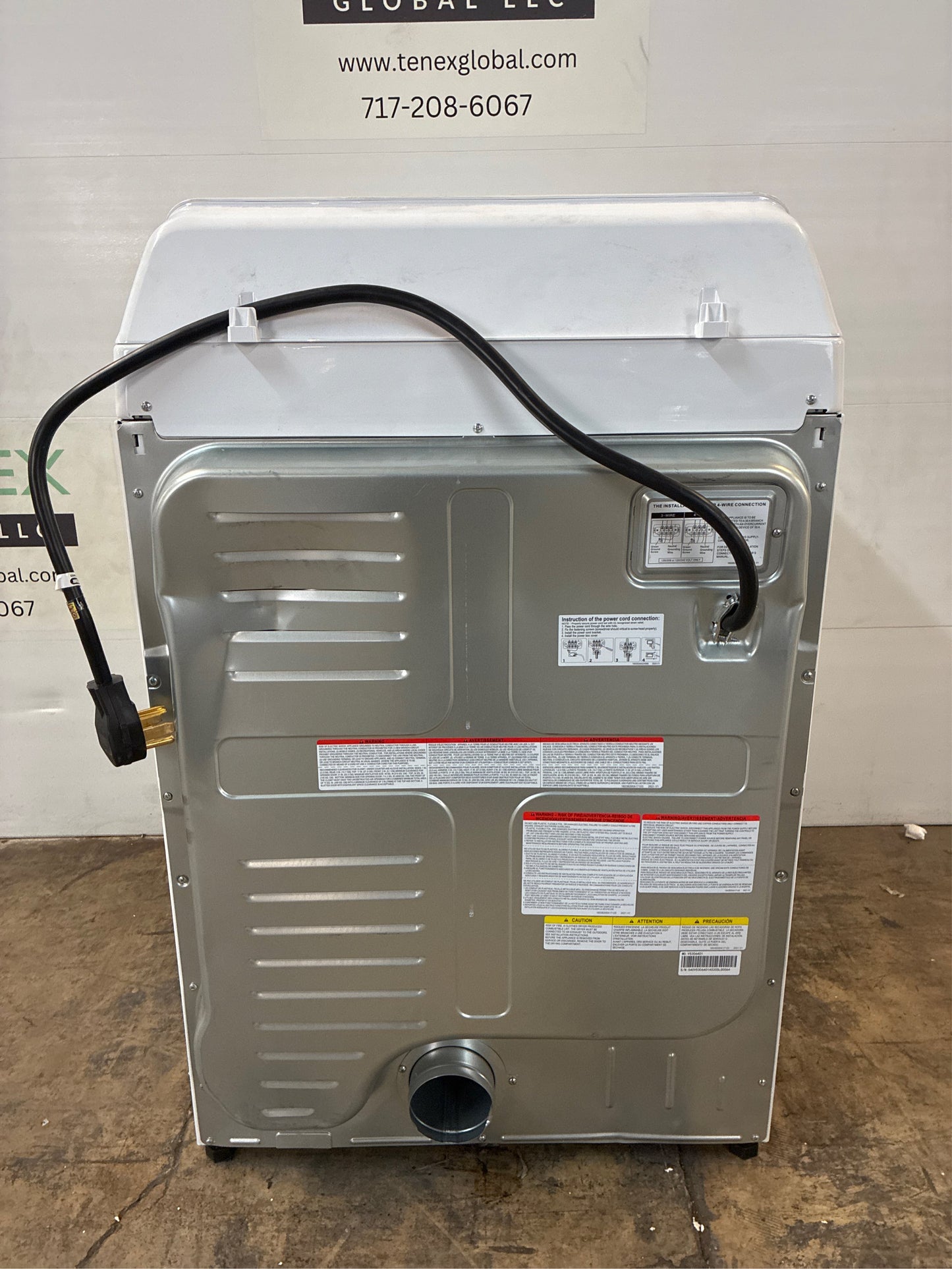 Frigidaire 7 cu.ft. Vented Electric Dryer White