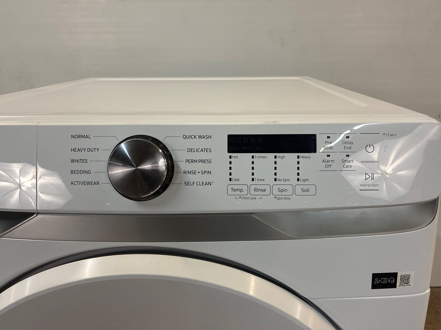 Samsung 4.5-cu ft Front-Load Washer (White)