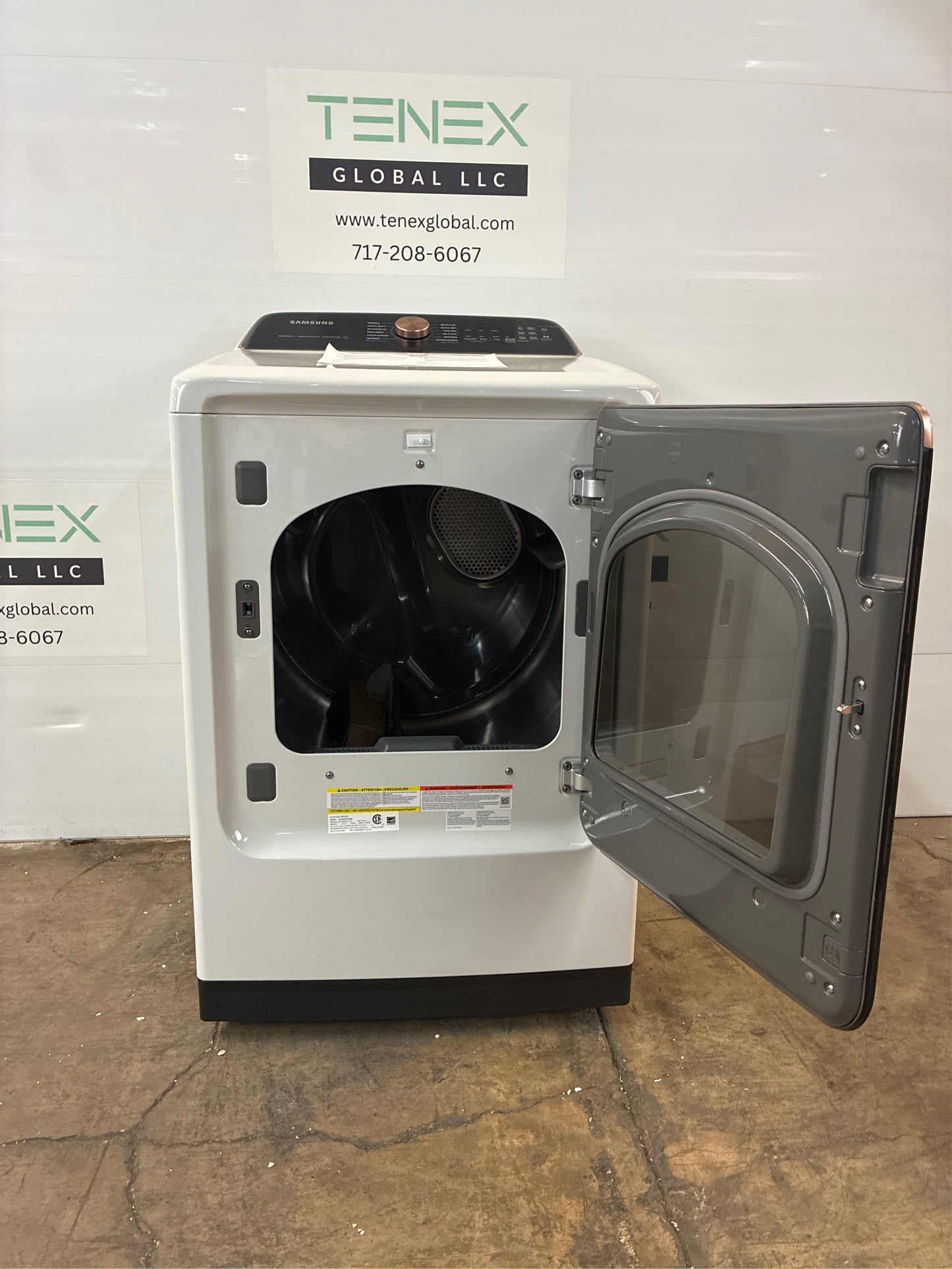 7.4 cu ft Dryer with Steam Sanitize+ Ivory