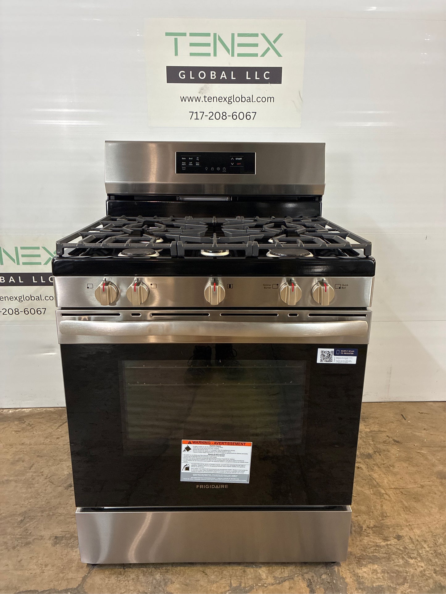 Frigidaire 30-in 5 Burners 5.1-cu ft Oven