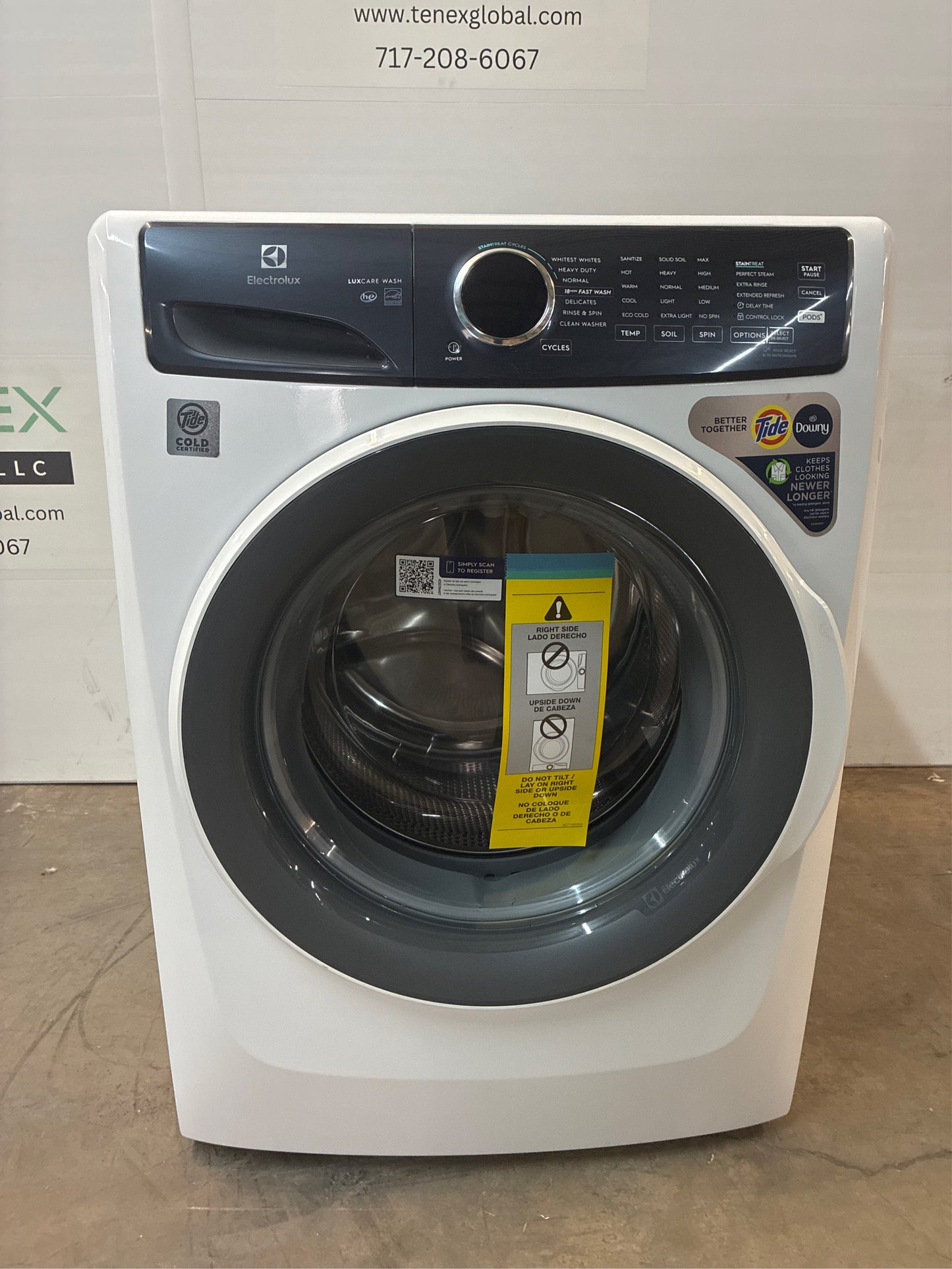 Electrolux 4.5-cu ft Stackable Washer