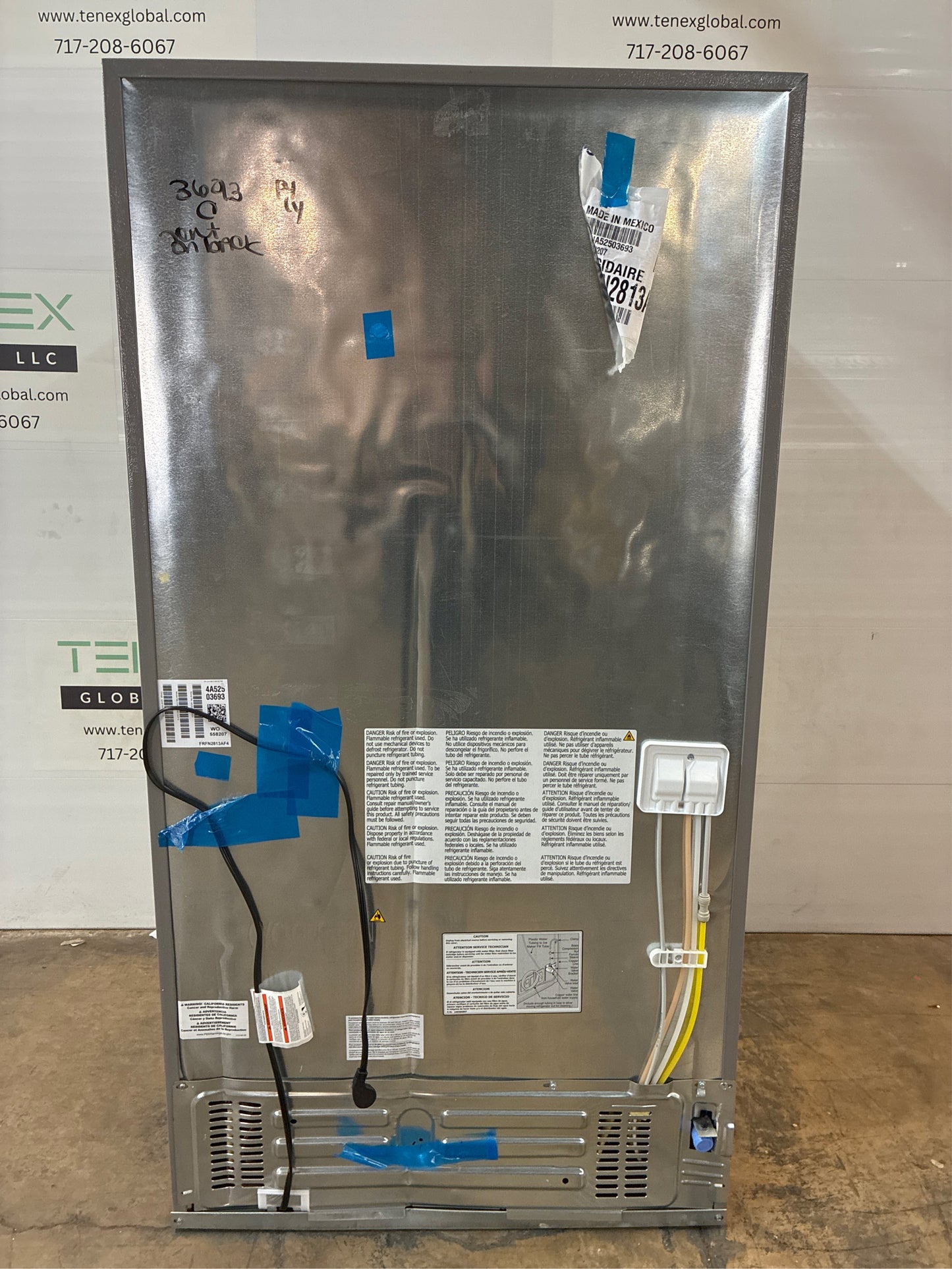 Frigidaire 36" French Door Refrigerator —28.8 cu ft