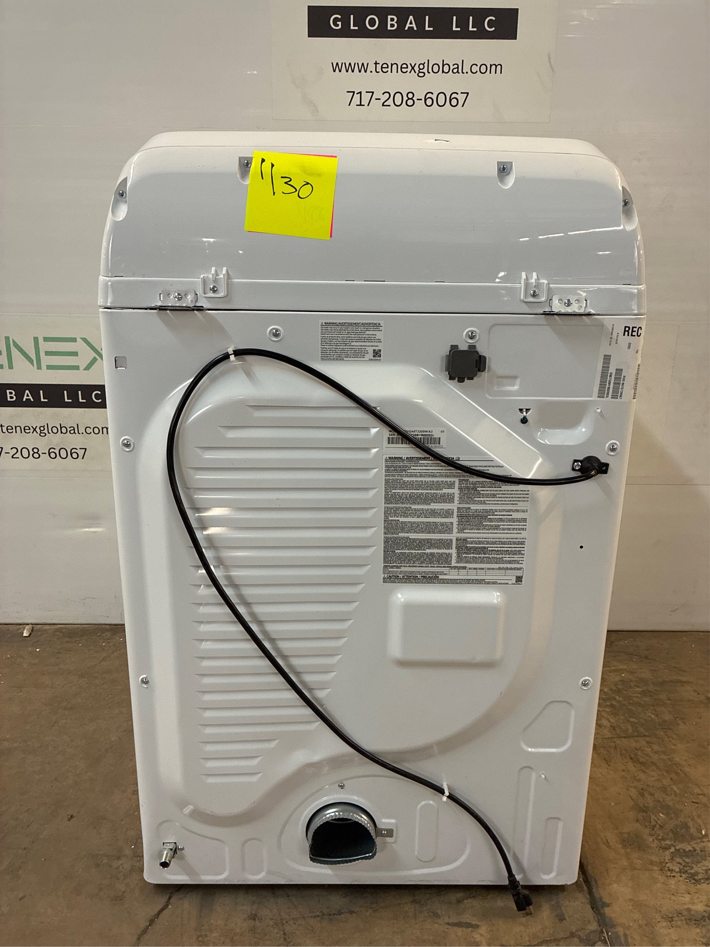 Samsung 7.2 cu. ft. Gas Dryer with Sensor Dry - White