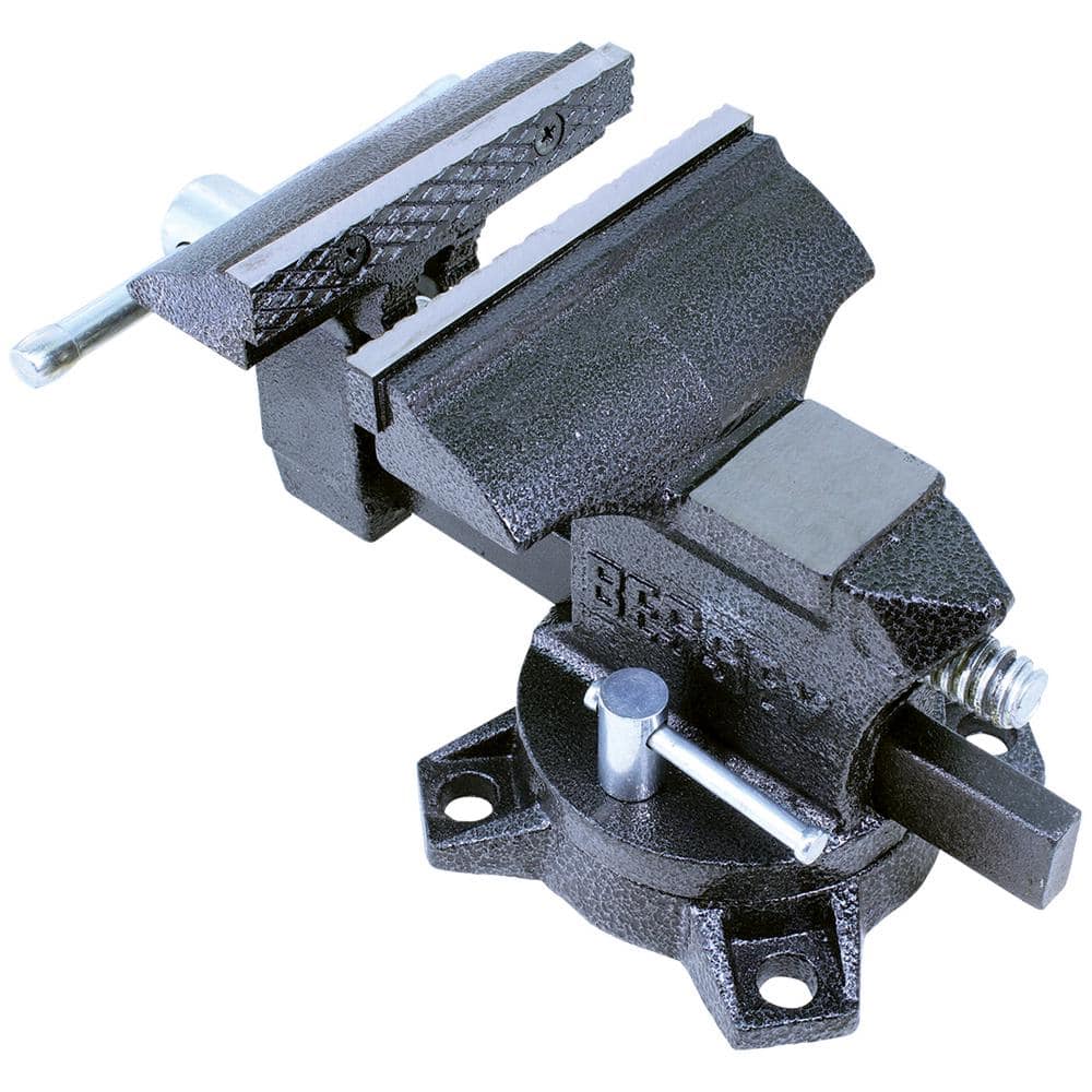 4-1/2 in. Light Duty Bench Vise with Swivel Base