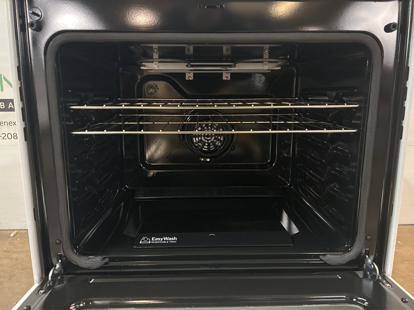 GE 30-in 5-Burner Smart Electric Range White