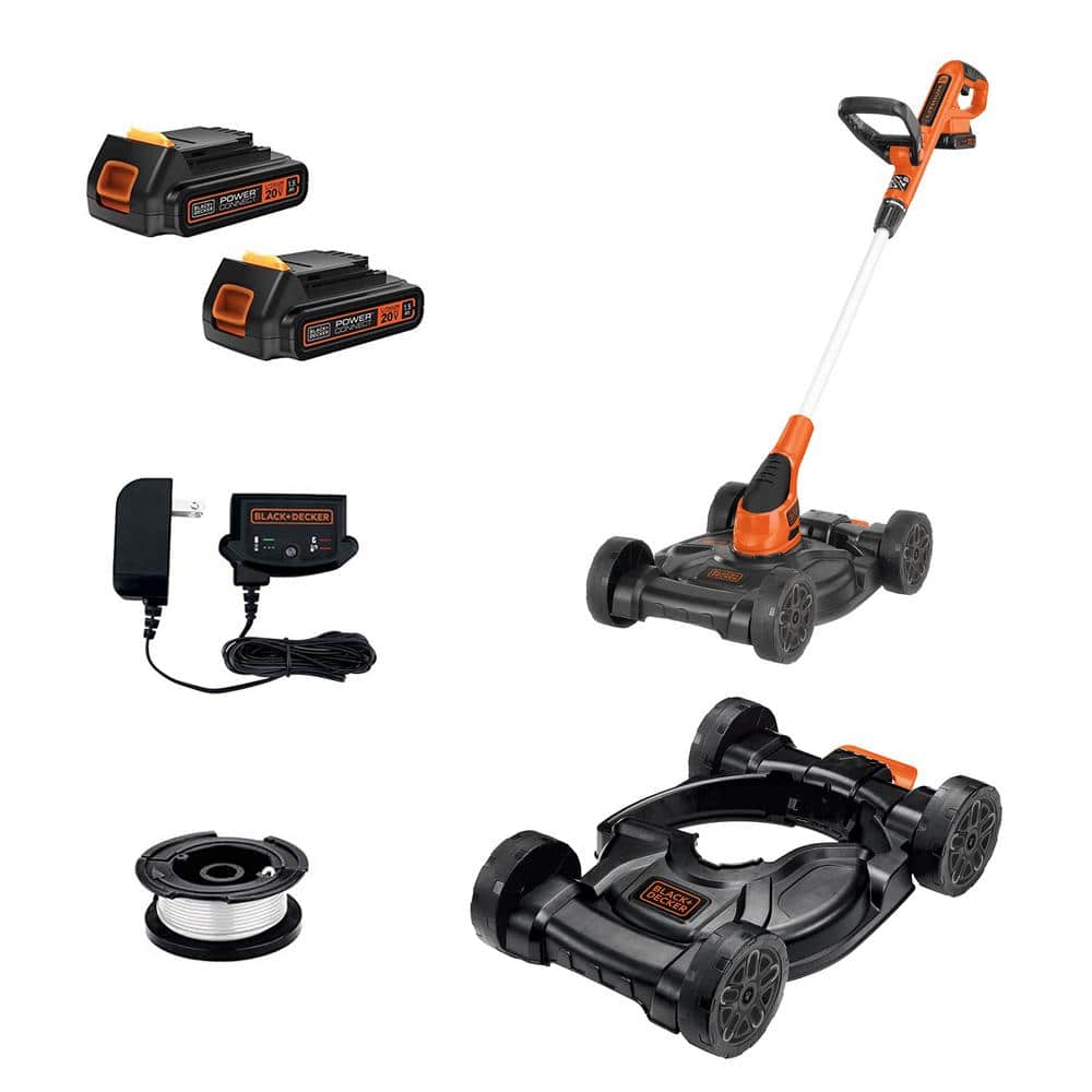 20V MAX 3-in-1 String Trimmer & Mower Kit