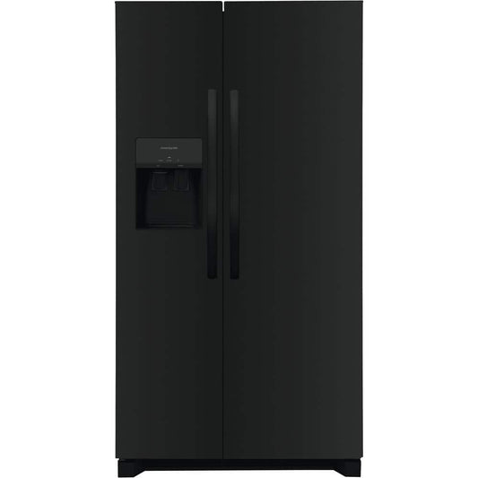 Frigidaire 36 in. 25.6 cu. ft. Side by Side Refrigerator - Black