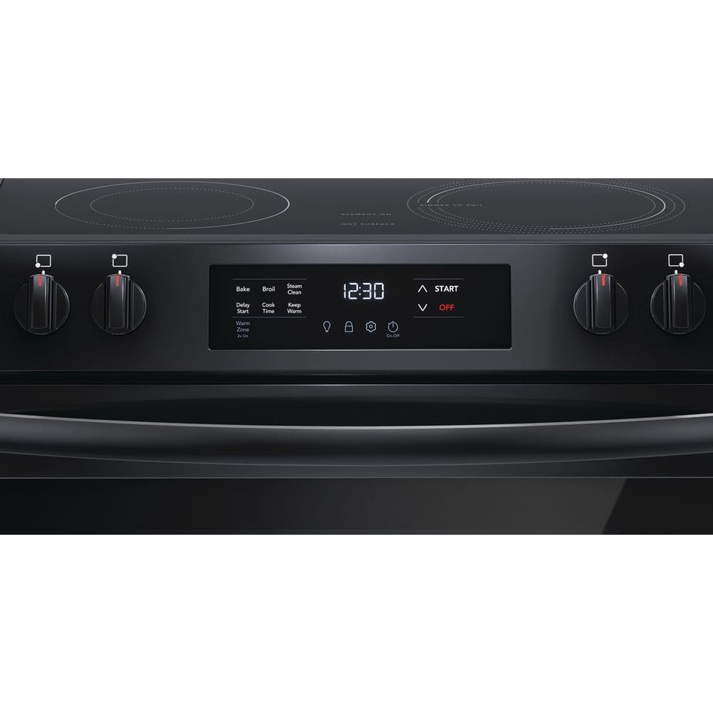 Frigidaire 30 in. 5-Burner Electric Range, Black